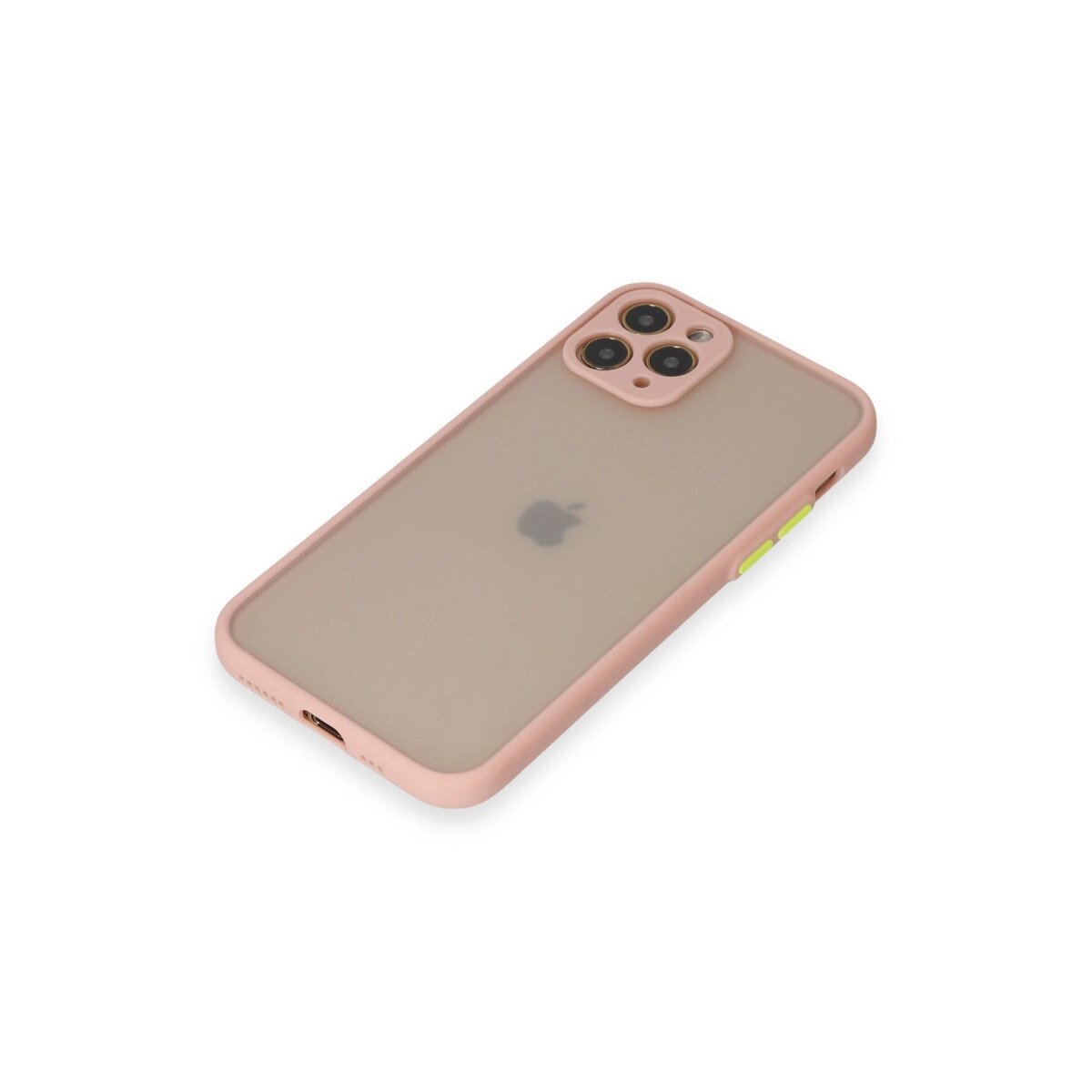 Apple İphone 11 Pro Kılıf Montreal Silikon Kapak - Pembe Apple İphone 11 Pro Kılıf Montreal Silikon Kapak - Pembe