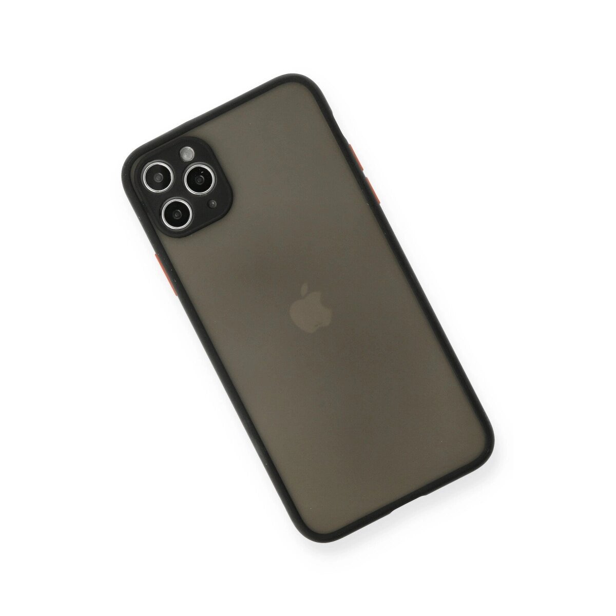 Apple İphone 11 Pro Max Kılıf Montreal Silikon Kapak - Siyah