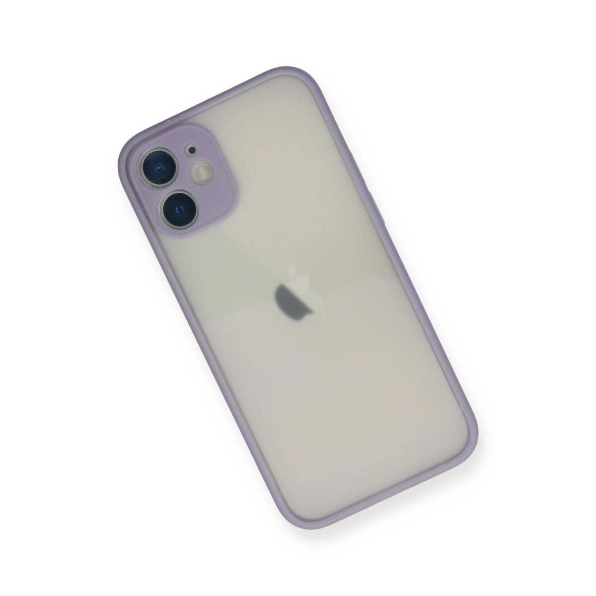 Apple İphone 11 Pro Max Kılıf Montreal Silikon Kapak - Mor Apple İphone 11 Pro Max Kılıf Montreal Silikon Kapak - Mor
