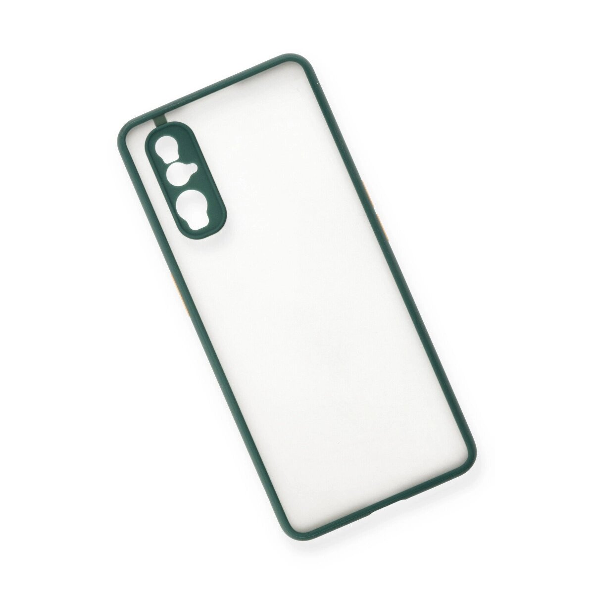 Oppo Find X2 Kılıf Montreal Silikon Kapak - Yeşil Oppo Find X2 Kılıf Montreal Silikon Kapak - Yeşil