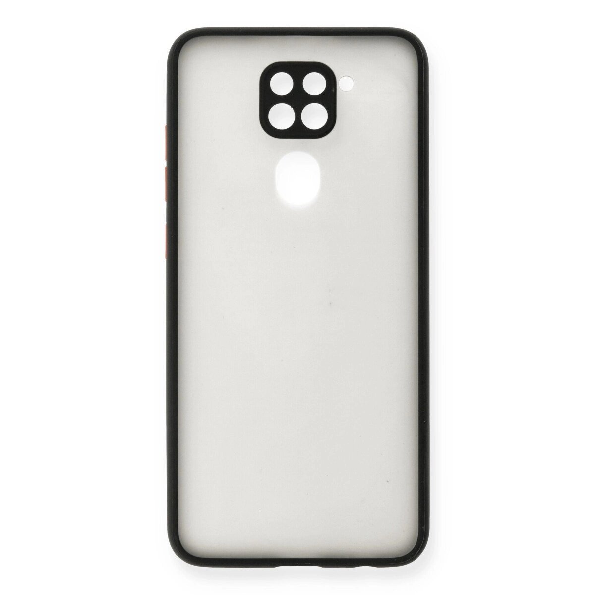 Xiaomi Redmi Note 9 Kılıf Montreal Silikon Kapak - Siyah Xiaomi Redmi Note 9 Kılıf Montreal Silikon Kapak - Siyah