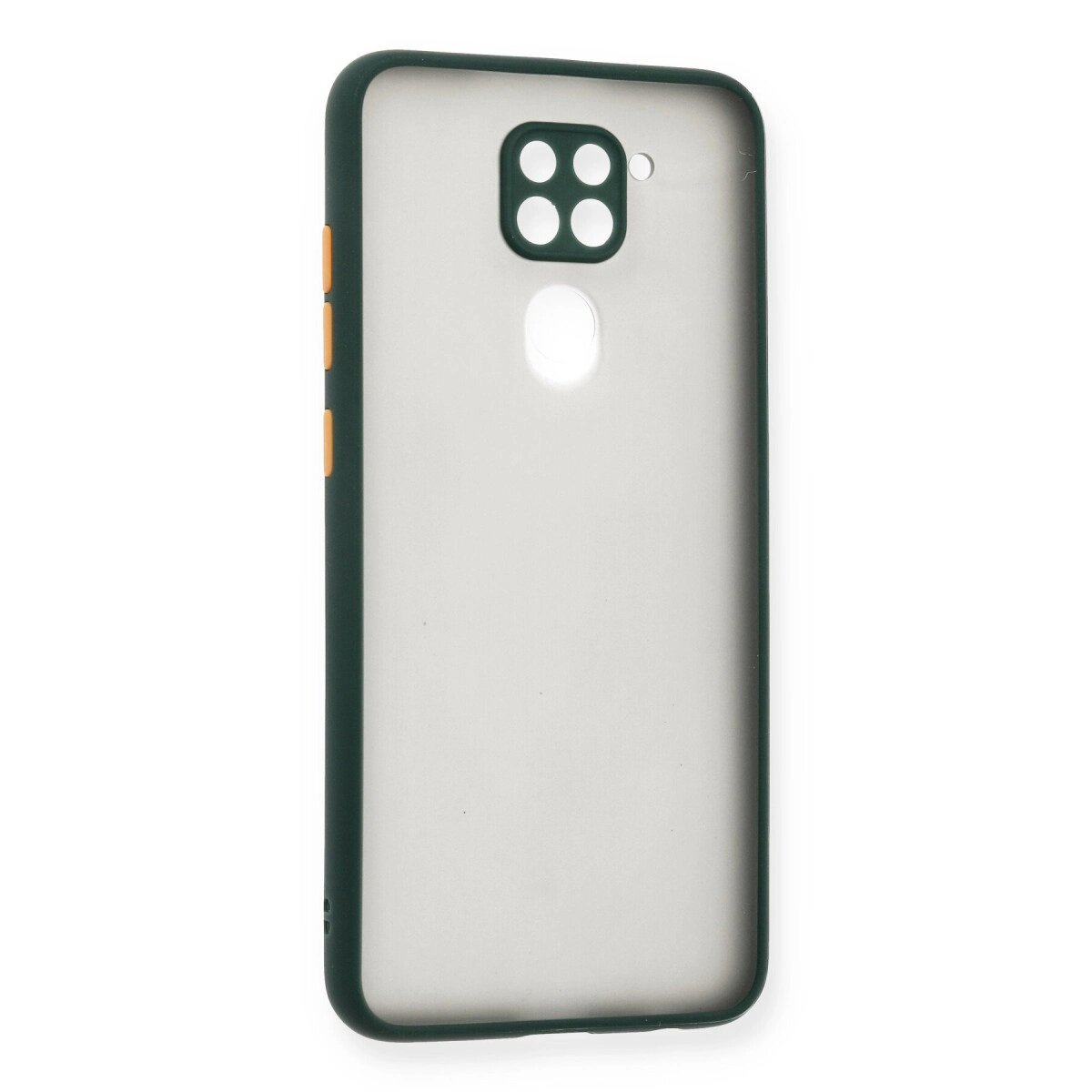 Xiaomi Redmi Note 9 Kılıf Montreal Silikon Kapak - Yeşil Xiaomi Redmi Note 9 Kılıf Montreal Silikon Kapak - Yeşil