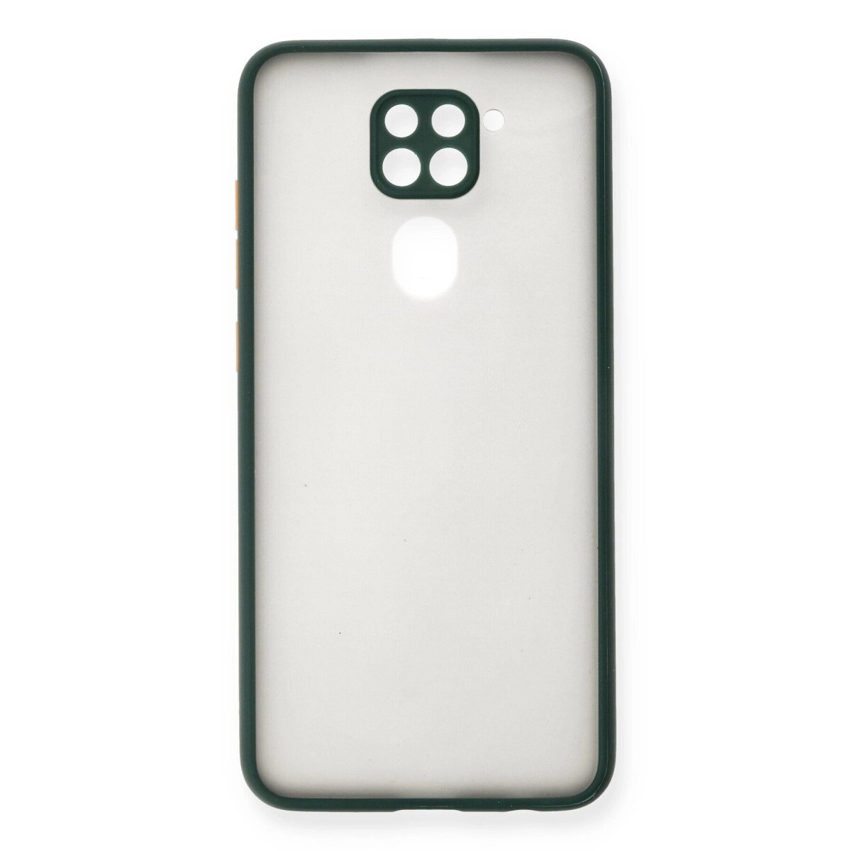 Xiaomi Redmi Note 9 Kılıf Montreal Silikon Kapak - Yeşil Xiaomi Redmi Note 9 Kılıf Montreal Silikon Kapak - Yeşil