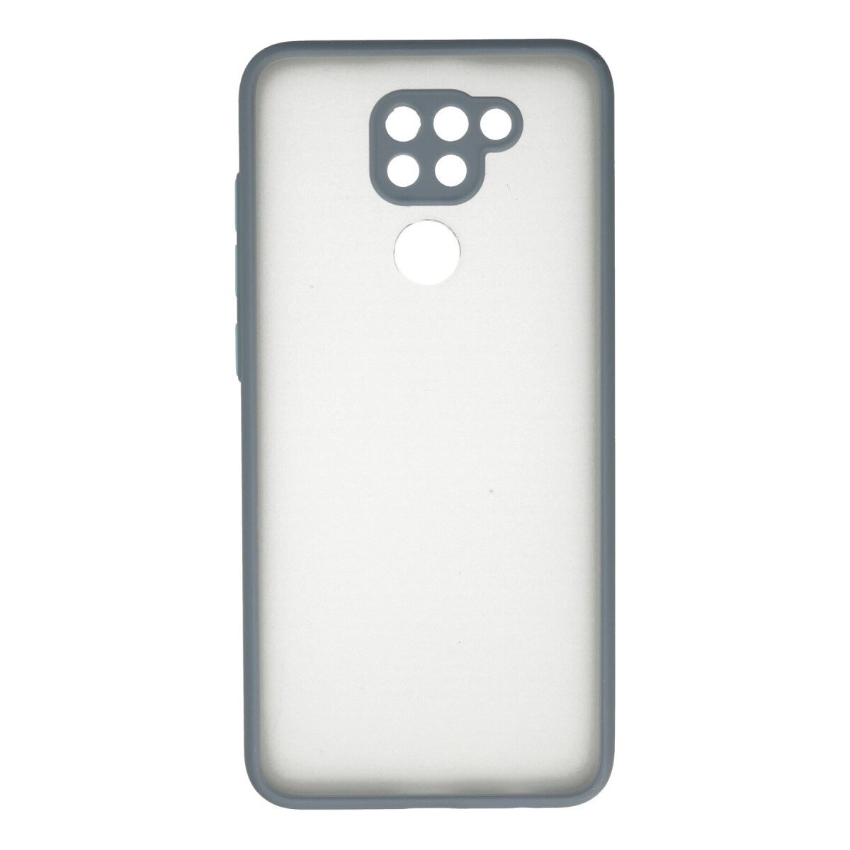 Xiaomi Redmi Note 9 Kılıf Montreal Silikon Kapak - Gri Xiaomi Redmi Note 9 Kılıf Montreal Silikon Kapak - Gri