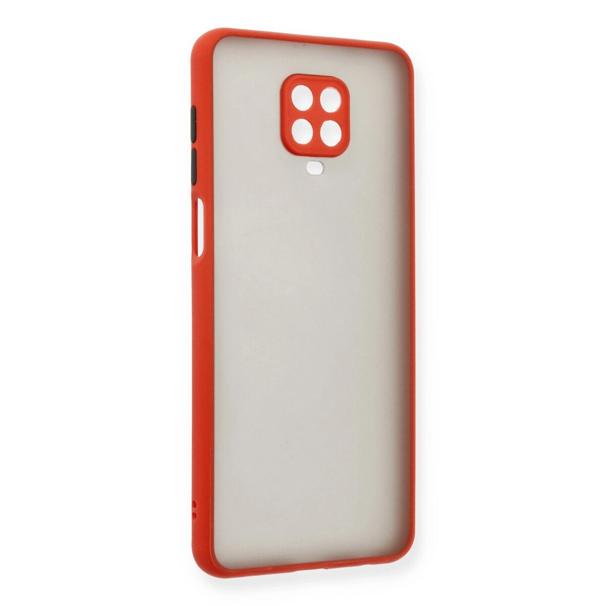 Xiaomi Redmi Note 9 Pro Kılıf Montreal Silikon Kapak - Kırmızı Xiaomi Redmi Note 9 Pro Kılıf Montreal Silikon Kapak - Kırmızı