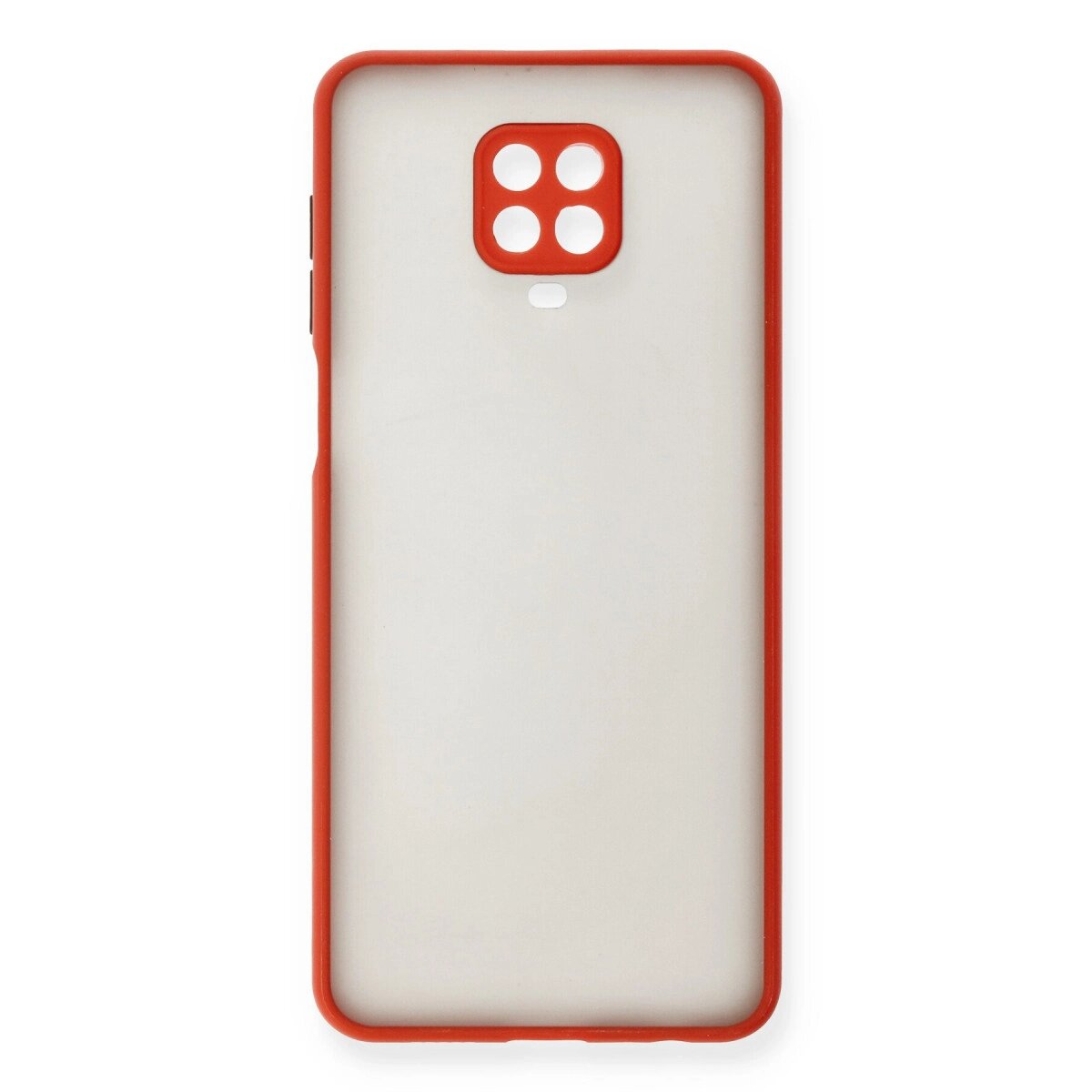 Xiaomi Redmi Note 9 Pro Kılıf Montreal Silikon Kapak - Kırmızı Xiaomi Redmi Note 9 Pro Kılıf Montreal Silikon Kapak - Kırmızı