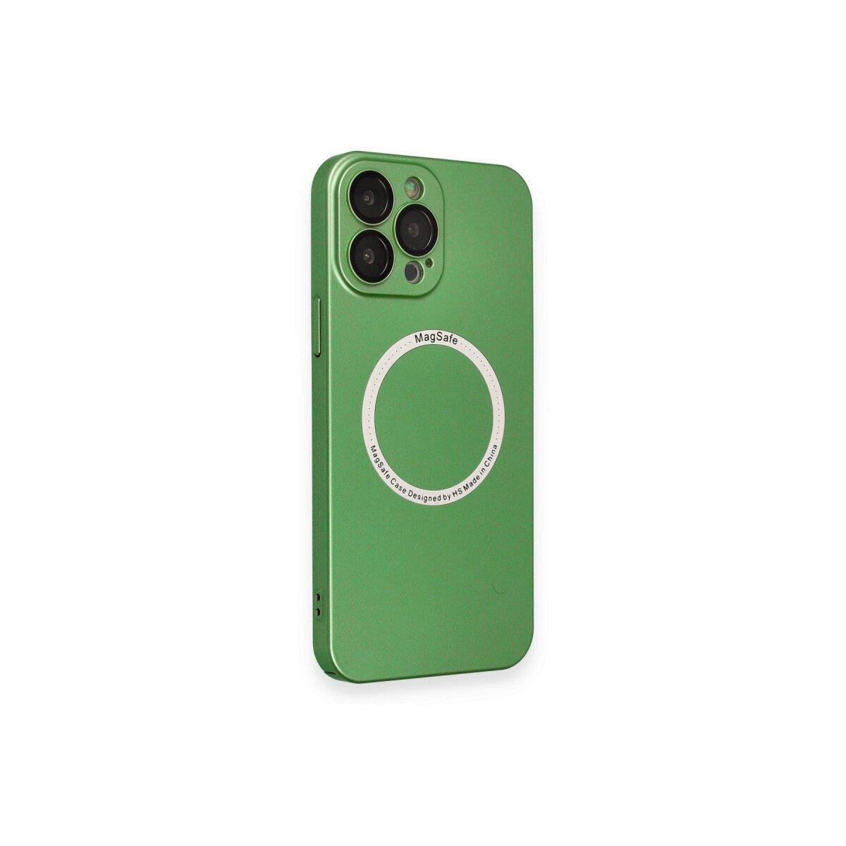 Apple İphone 13 Pro Kılıf Jack Magneticsafe Lens Silikon - Yeşil Apple İphone 13 Pro Kılıf Jack Magneticsafe Lens Silikon - Yeşil