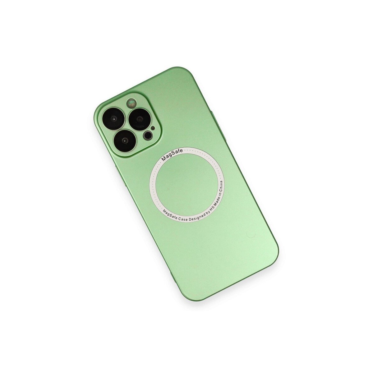 Apple İphone 13 Pro Kılıf Jack Magneticsafe Lens Silikon - Yeşil Apple İphone 13 Pro Kılıf Jack Magneticsafe Lens Silikon - Yeşil