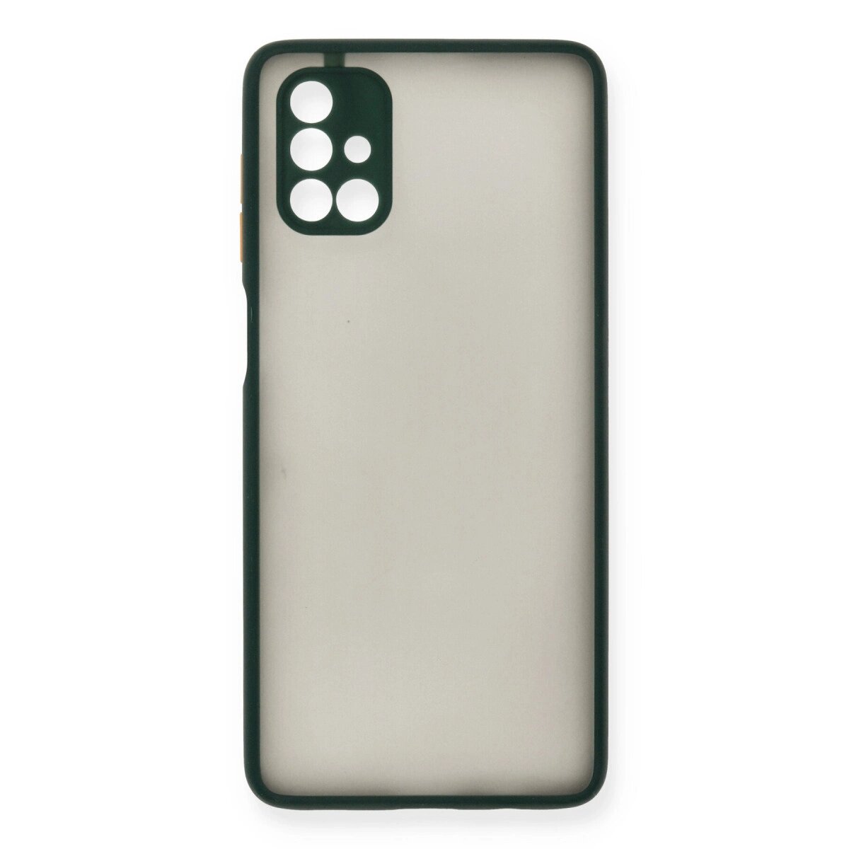 Samsung Galaxy M51 Kılıf Montreal Silikon Kapak - Yeşil Samsung Galaxy M51 Kılıf Montreal Silikon Kapak - Yeşil