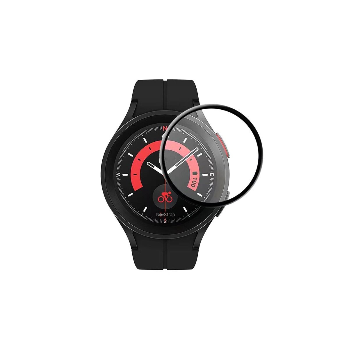 Watch 5 Pro 45mm Polymer Nano Ekran Koruyucu - Şeffaf