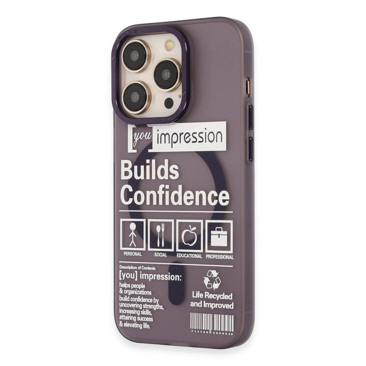 Apple İphone 14 Pro Kılıf Apollo Magneticsafe Desenli Kapak - Apollo Mor - 6 Apple İphone 14 Pro Kılıf Apollo Magneticsafe Desenli Kapak - Apollo Mor - 6