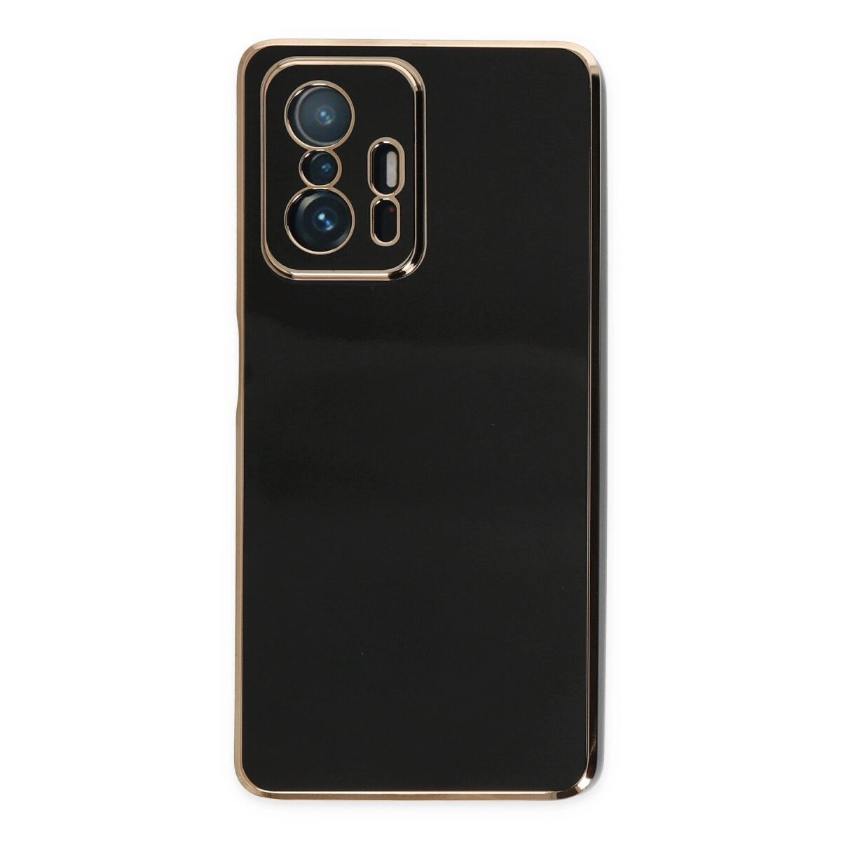 Xiaomi Mi 11t Pro Kılıf Volet Silikon - Siyah Xiaomi Mi 11t Pro Kılıf Volet Silikon - Siyah