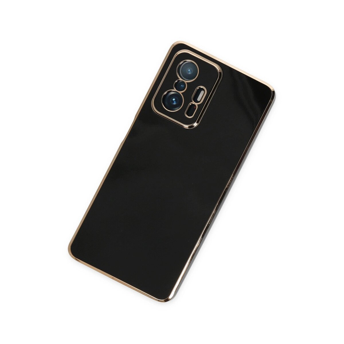 Xiaomi Mi 11t Pro Kılıf Volet Silikon - Siyah Xiaomi Mi 11t Pro Kılıf Volet Silikon - Siyah