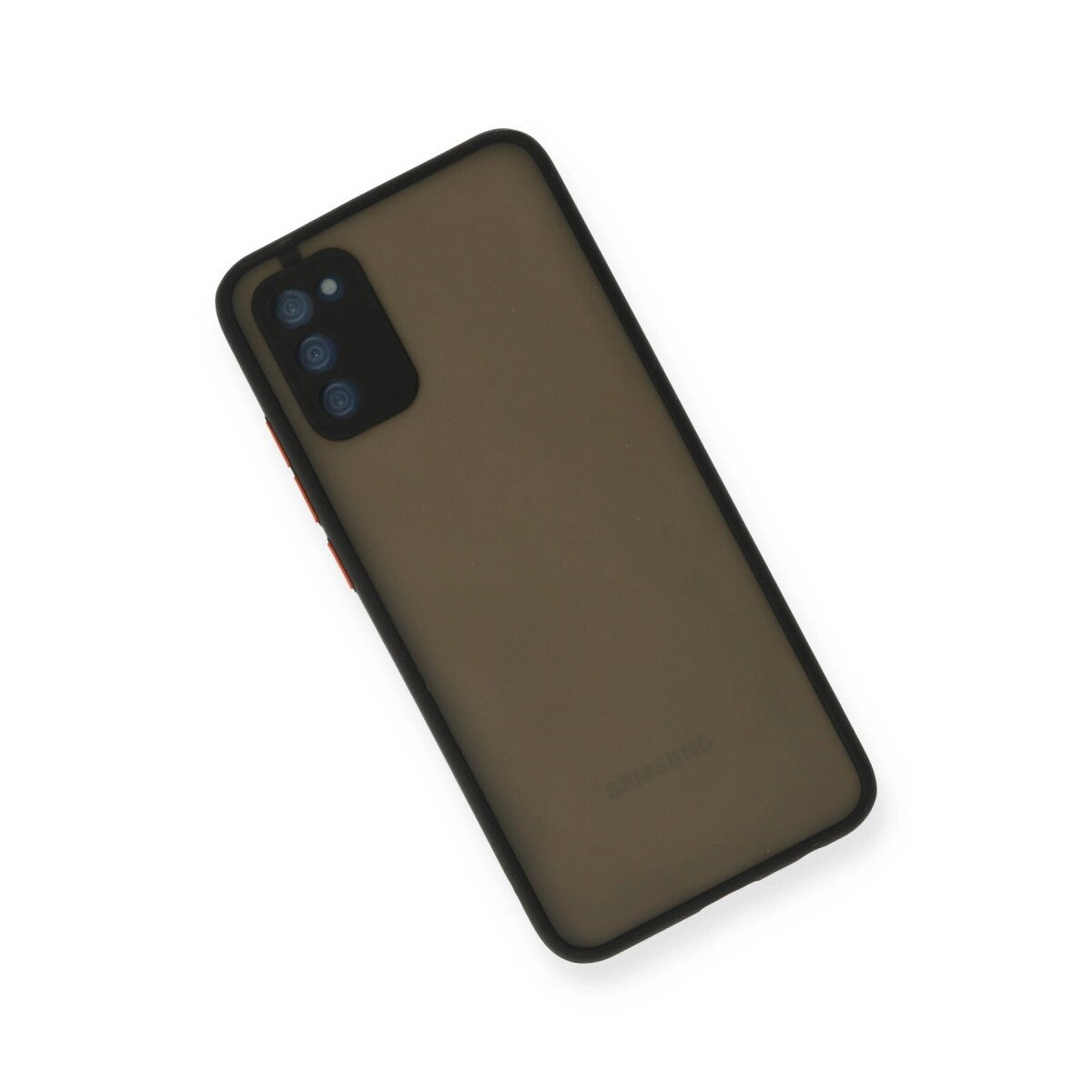 Samsung Galaxy A02s Kılıf Montreal Silikon Kapak - Siyah Samsung Galaxy A02s Kılıf Montreal Silikon Kapak - Siyah