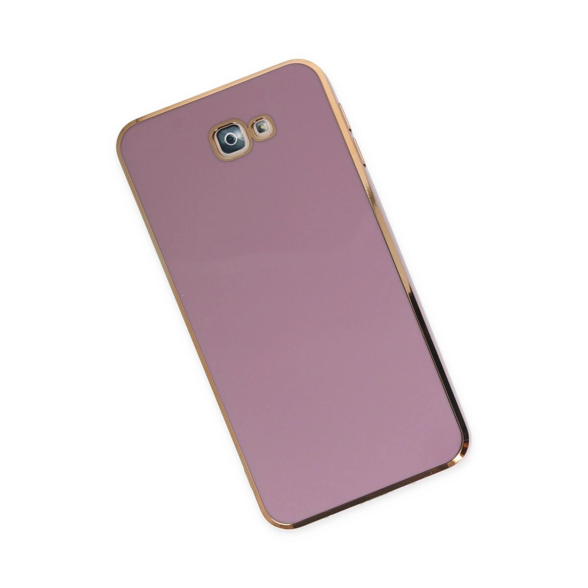 Samsung Galaxy J7 Prime Kılıf Volet Silikon - Mor Samsung Galaxy J7 Prime Kılıf Volet Silikon - Mor