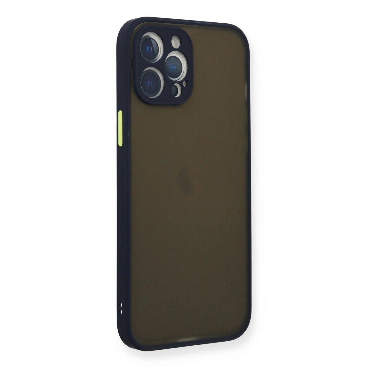 Apple İphone 12 Pro Kılıf Montreal Silikon Kapak - Lacivert Apple İphone 12 Pro Kılıf Montreal Silikon Kapak - Lacivert