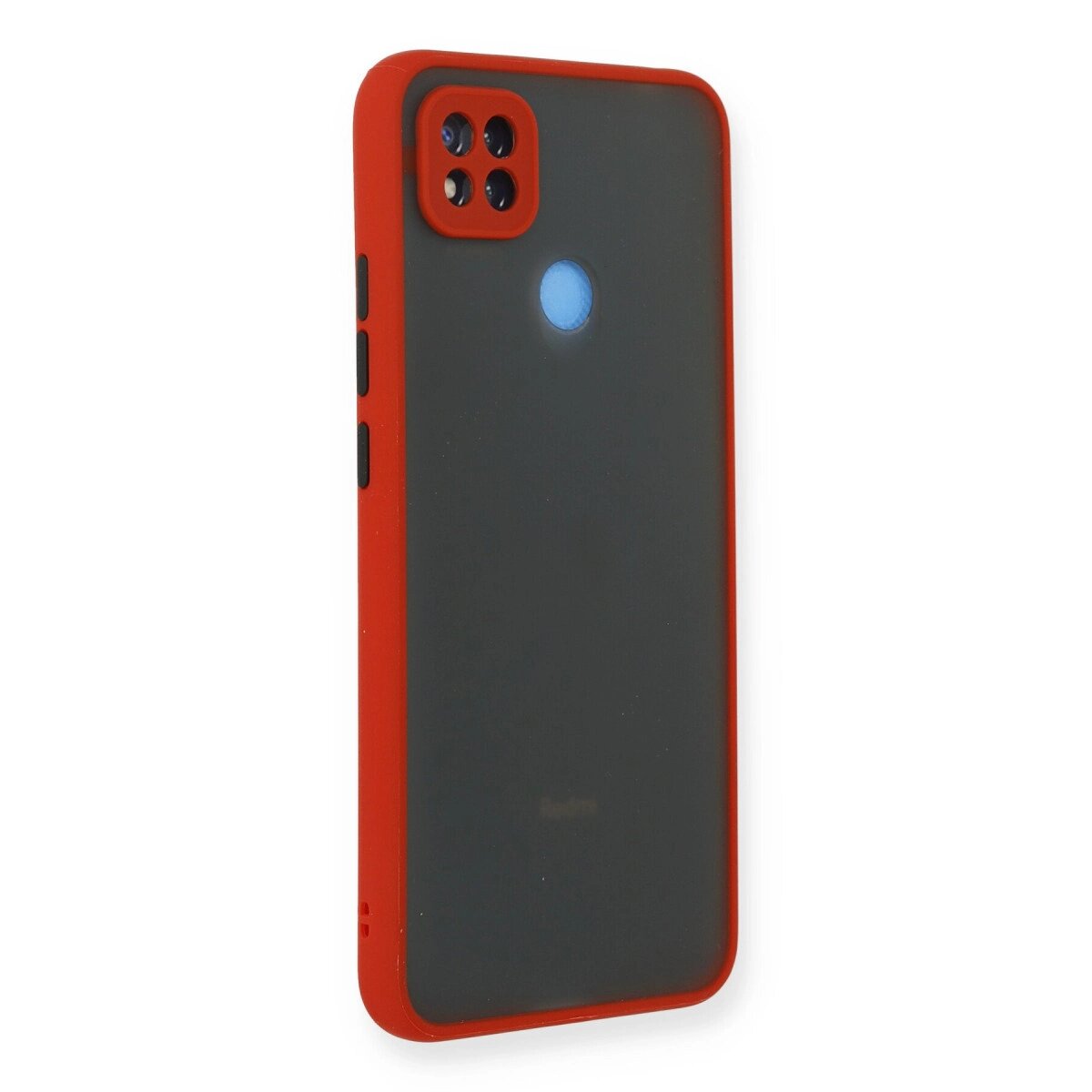 Xiaomi Redmi 9c Kılıf Montreal Silikon Kapak - Kırmızı Xiaomi Redmi 9c Kılıf Montreal Silikon Kapak - Kırmızı