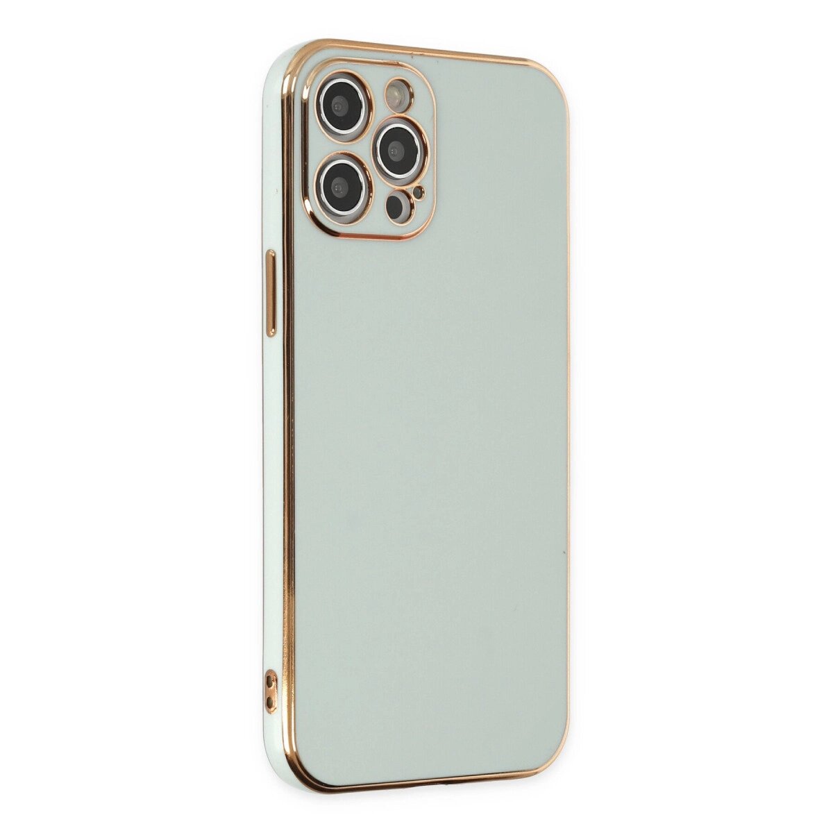 Apple İphone 12 Pro Max Kılıf Volet Silikon - Açık Yeşil Apple İphone 12 Pro Max Kılıf Volet Silikon - Açık Yeşil