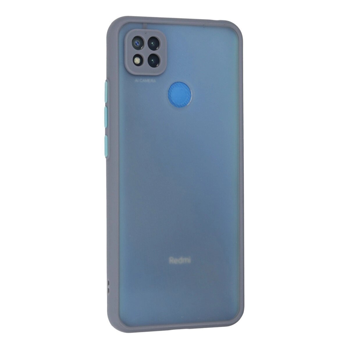 Xiaomi Redmi 9c Kılıf Montreal Silikon Kapak - Gri Xiaomi Redmi 9c Kılıf Montreal Silikon Kapak - Gri