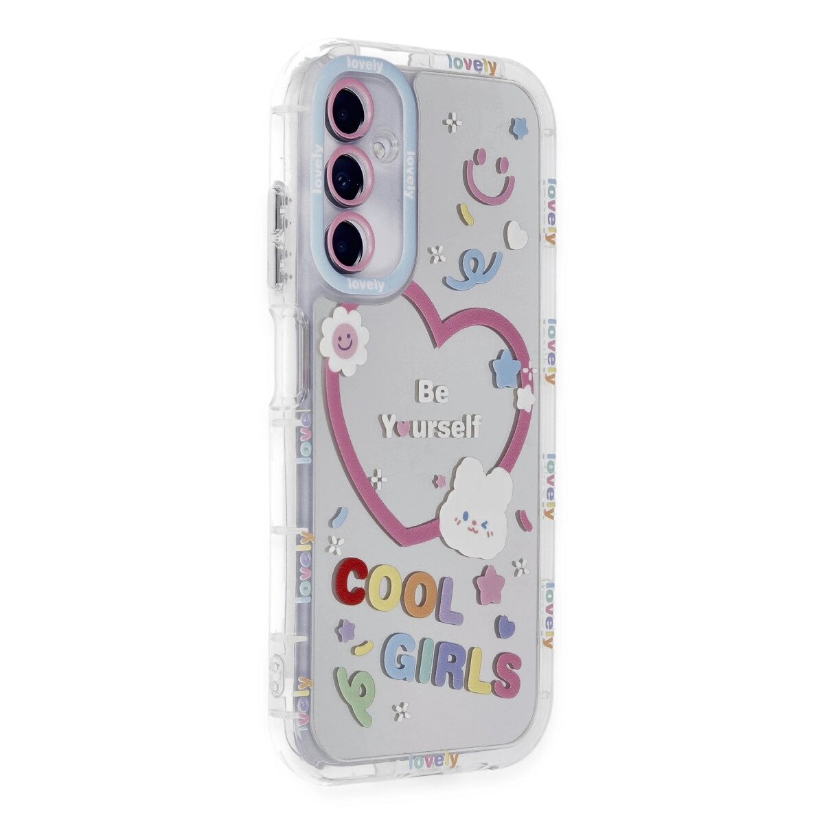 Galaxy A05s Kılıf Reflexion Desenli Kapak - Desen 1
