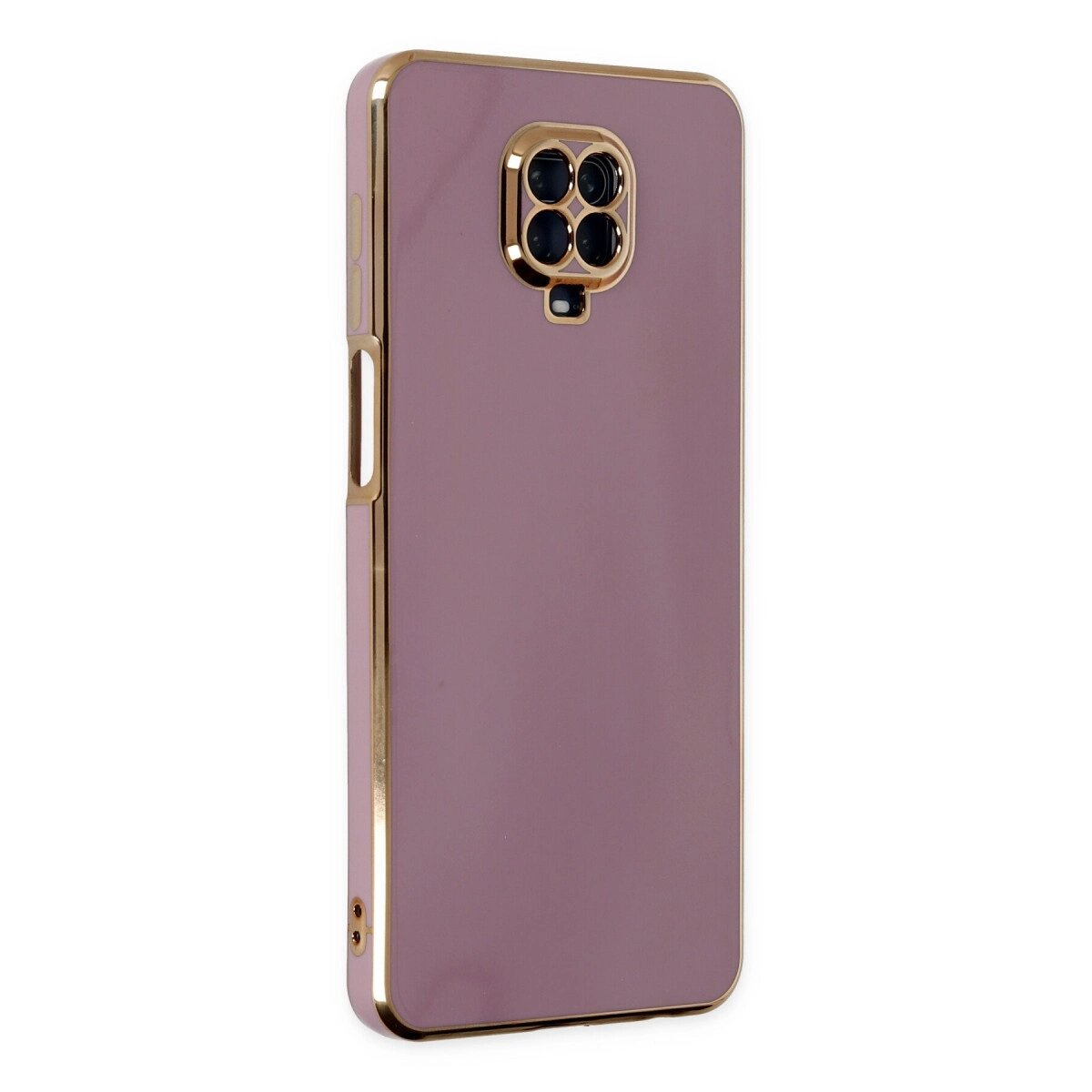 Xiaomi Redmi Note 9 Pro Kılıf Volet Silikon - Mor Xiaomi Redmi Note 9 Pro Kılıf Volet Silikon - Mor