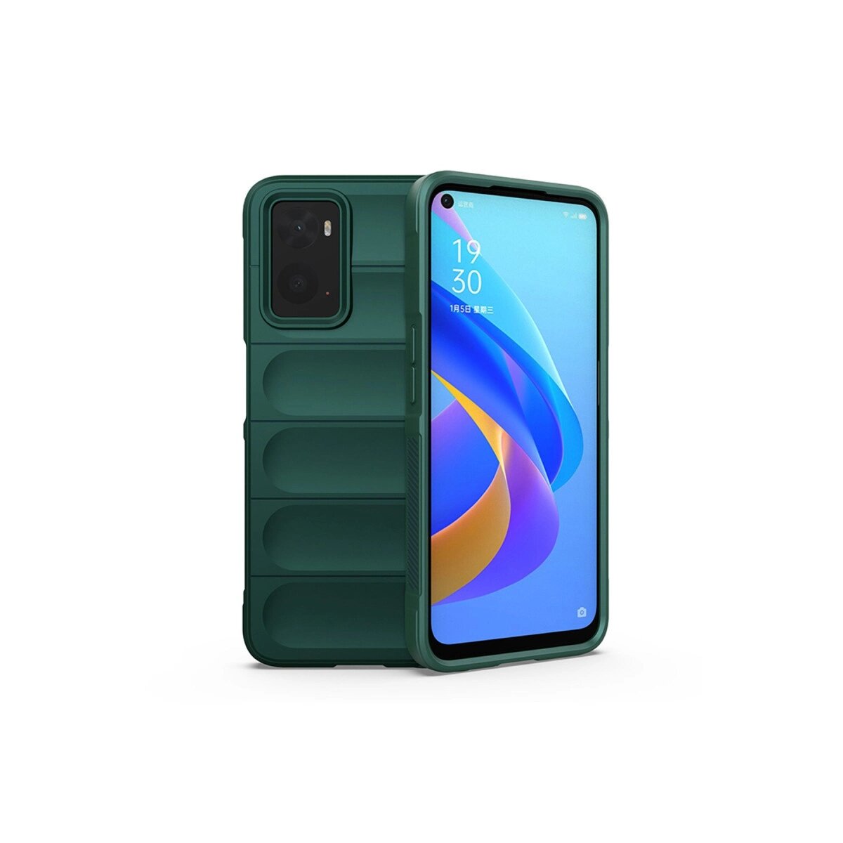 Realme 9i 4g Kılıf Optimum Silikon - Koyu Yeşil Realme 9i 4g Kılıf Optimum Silikon - Koyu Yeşil