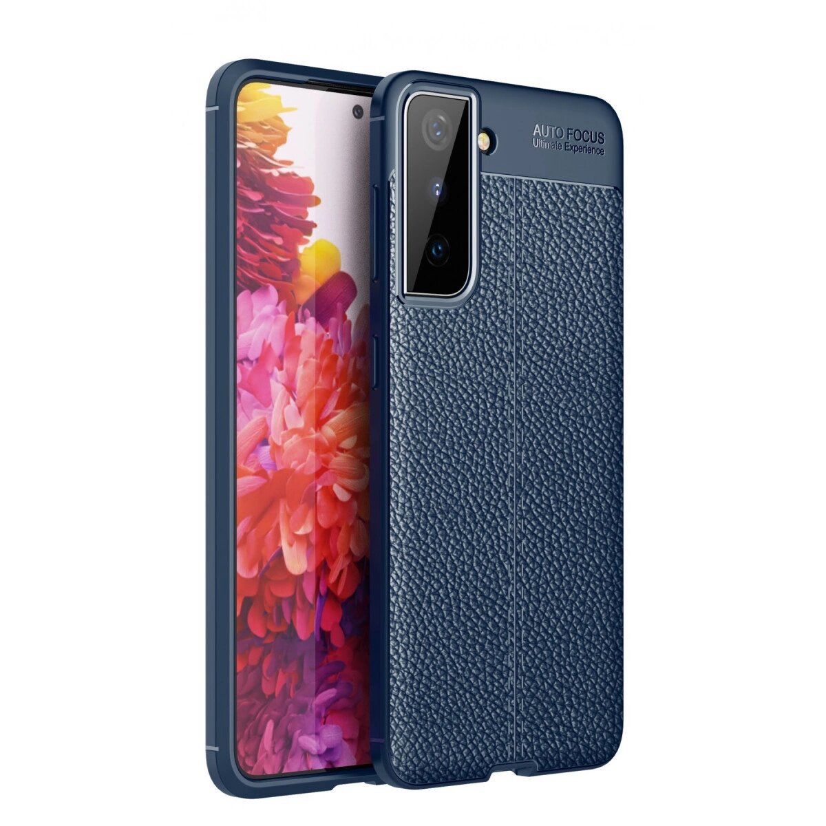 Galaxy S21 Kılıf Auto Fus Kapak - Lacivert