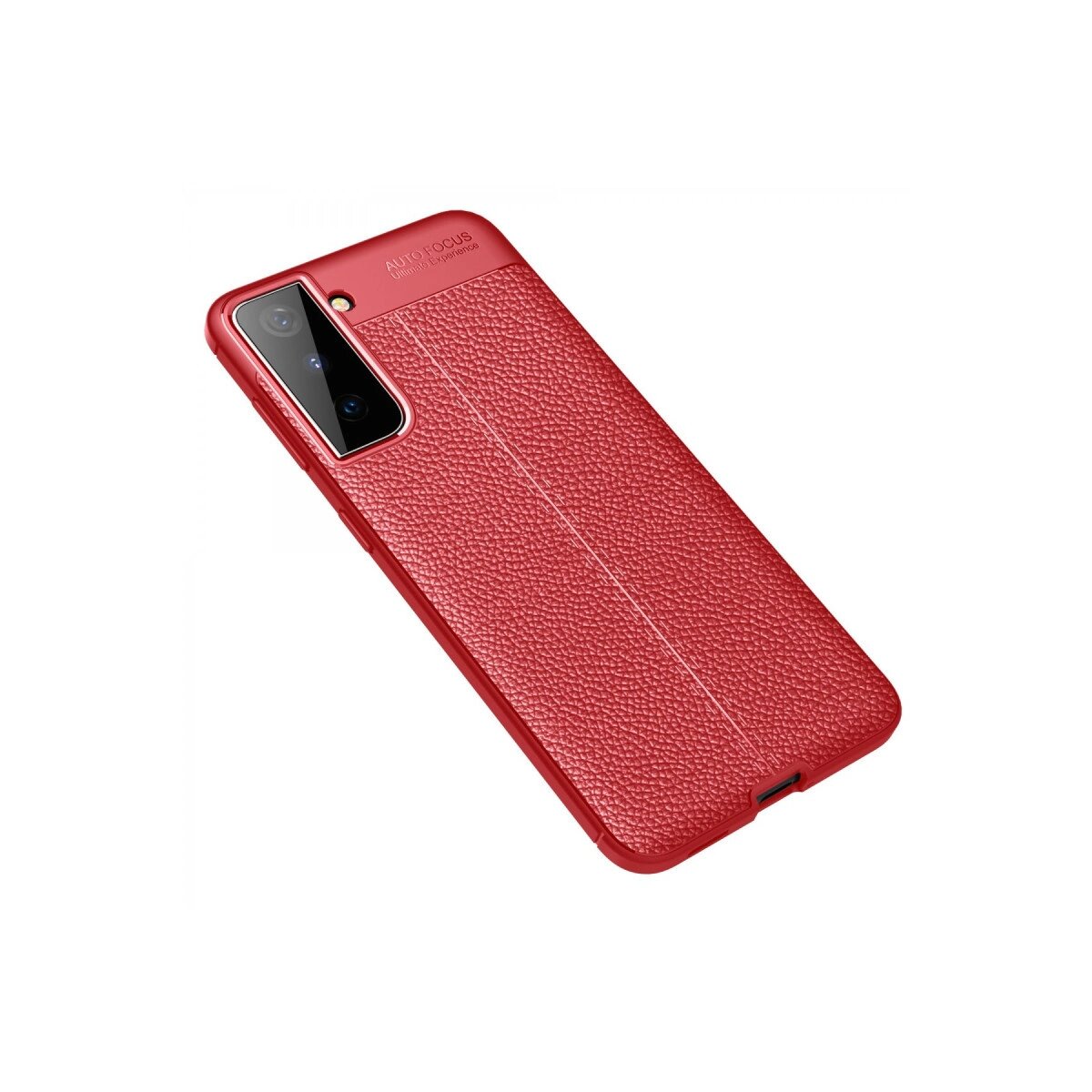Samsung Galaxy S21 Kılıf Auto Focus Kapak - Kırmızı Samsung Galaxy S21 Kılıf Auto Focus Kapak - Kırmızı