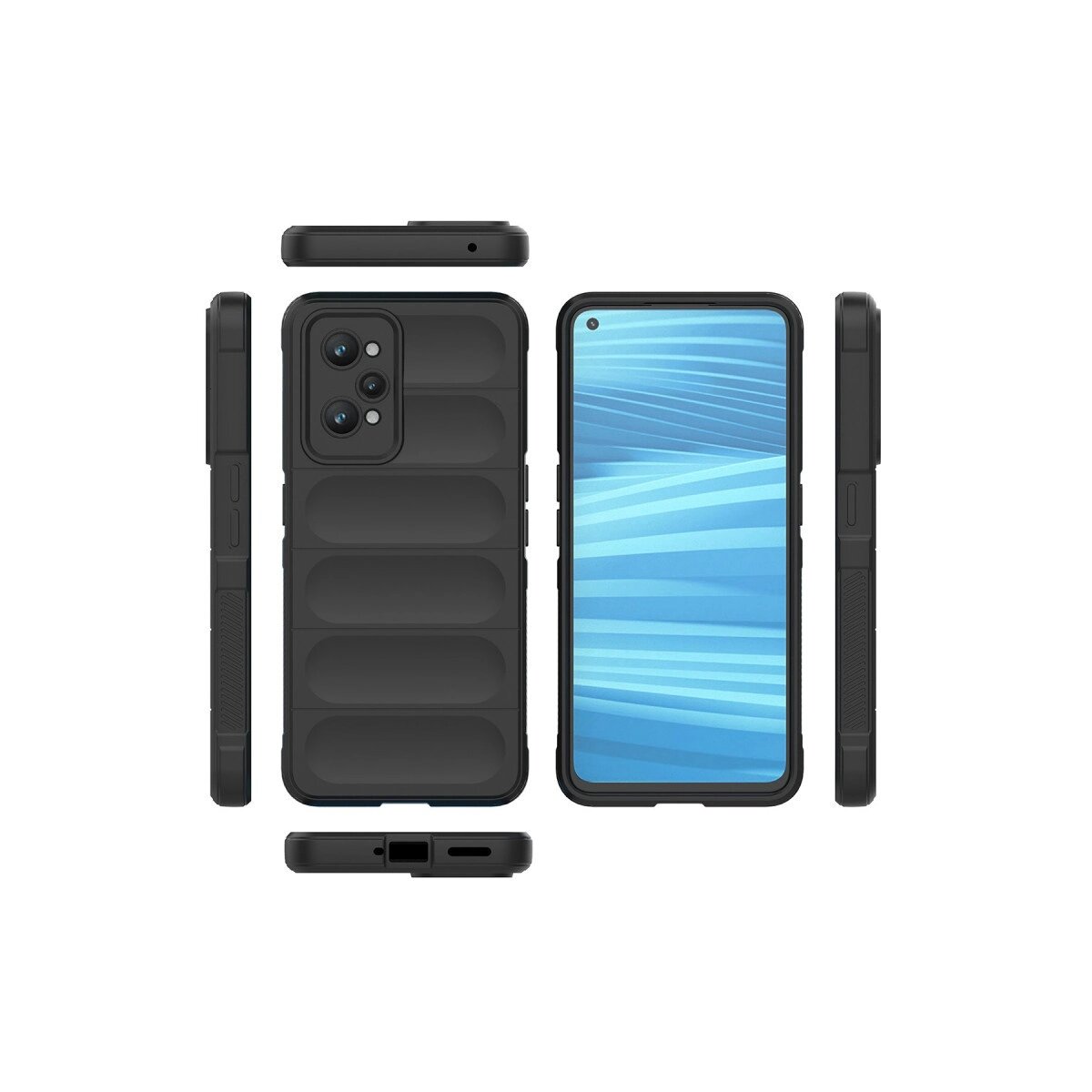 Realme Gt2 5g Kılıf Optimum Silikon - Krem