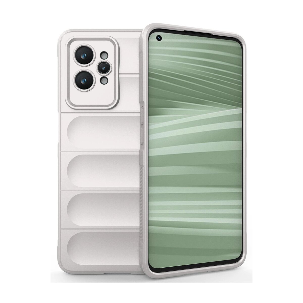 Realme Gt2 Pro 5g Kılıf Optimum Silikon - Krem Realme Gt2 Pro 5g Kılıf Optimum Silikon - Krem