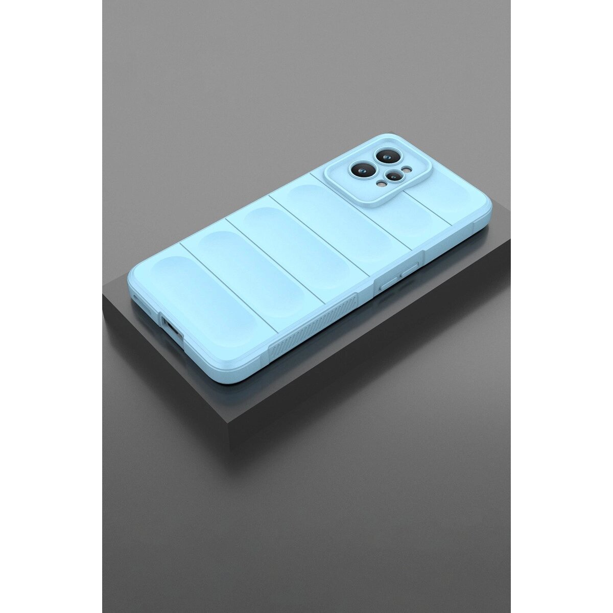 Realme Gt2 Pro 5g Kılıf Optimum Silikon - Sky Blue Realme Gt2 Pro 5g Kılıf Optimum Silikon - Sky Blue