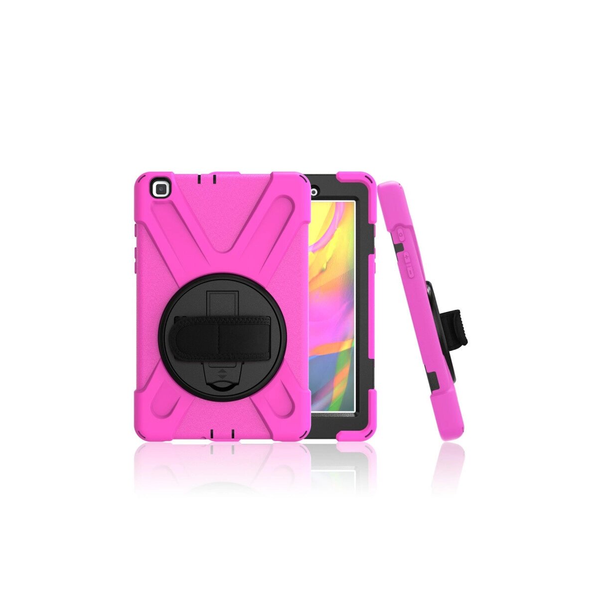 Samsung Galaxy T290 Tab A 8 Kılıf Amazing Tablet Kapak - Pembe Samsung Galaxy T290 Tab A 8 Kılıf Amazing Tablet Kapak - Pembe