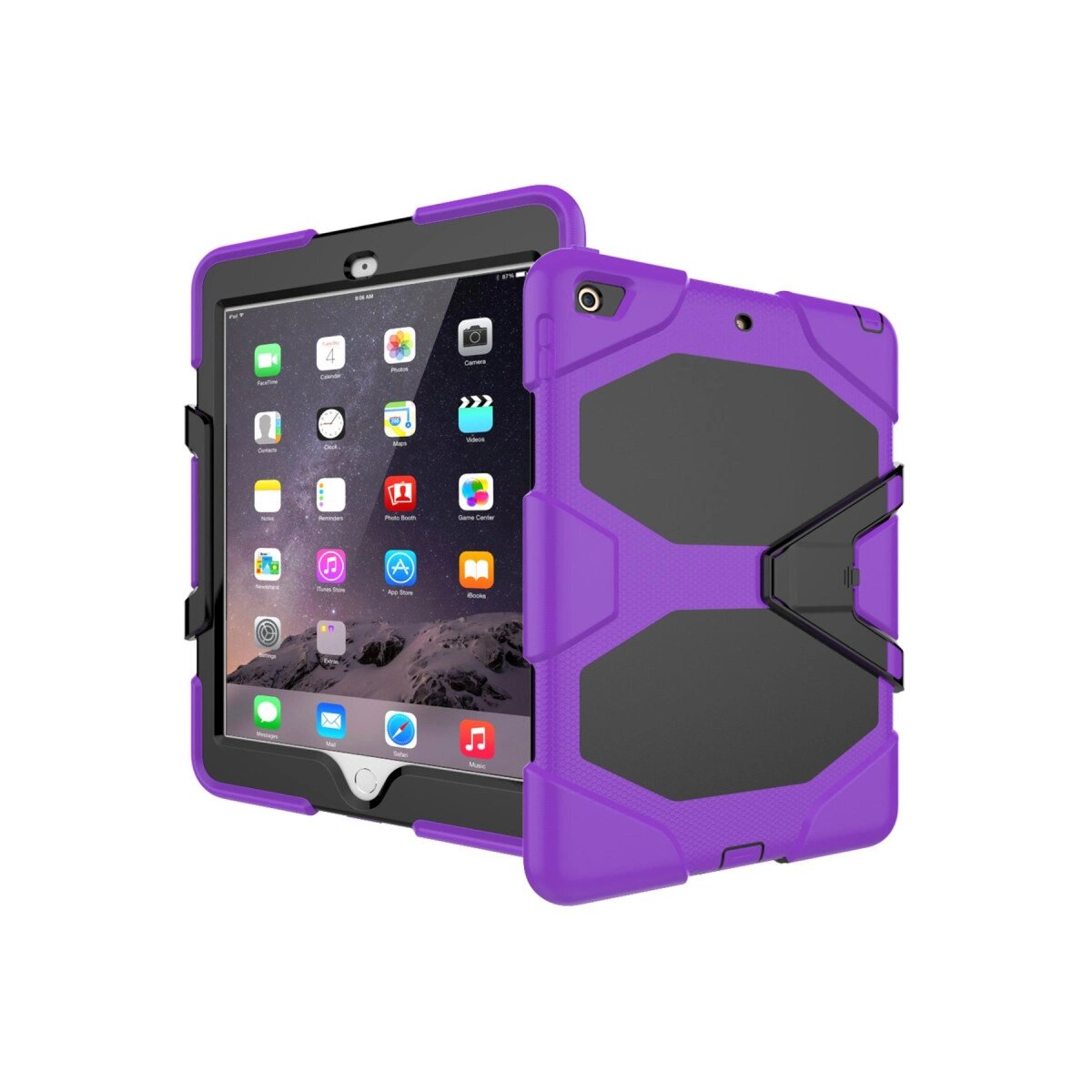 Apple İpad 5 Air 9.7 Kılıf Griffin Tablet Kapak - Mor Apple İpad 5 Air 9.7 Kılıf Griffin Tablet Kapak - Mor