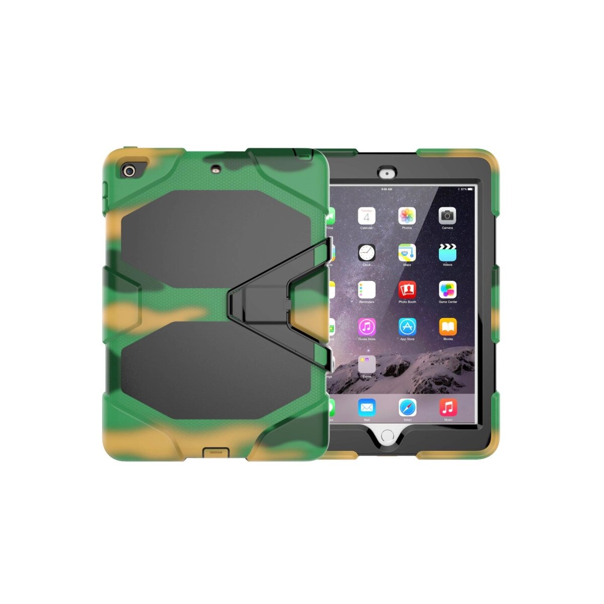 Apple İpad 5 Air 9.7 Kılıf Griffin Tablet Kapak - Kamuflaj Apple İpad 5 Air 9.7 Kılıf Griffin Tablet Kapak - Kamuflaj