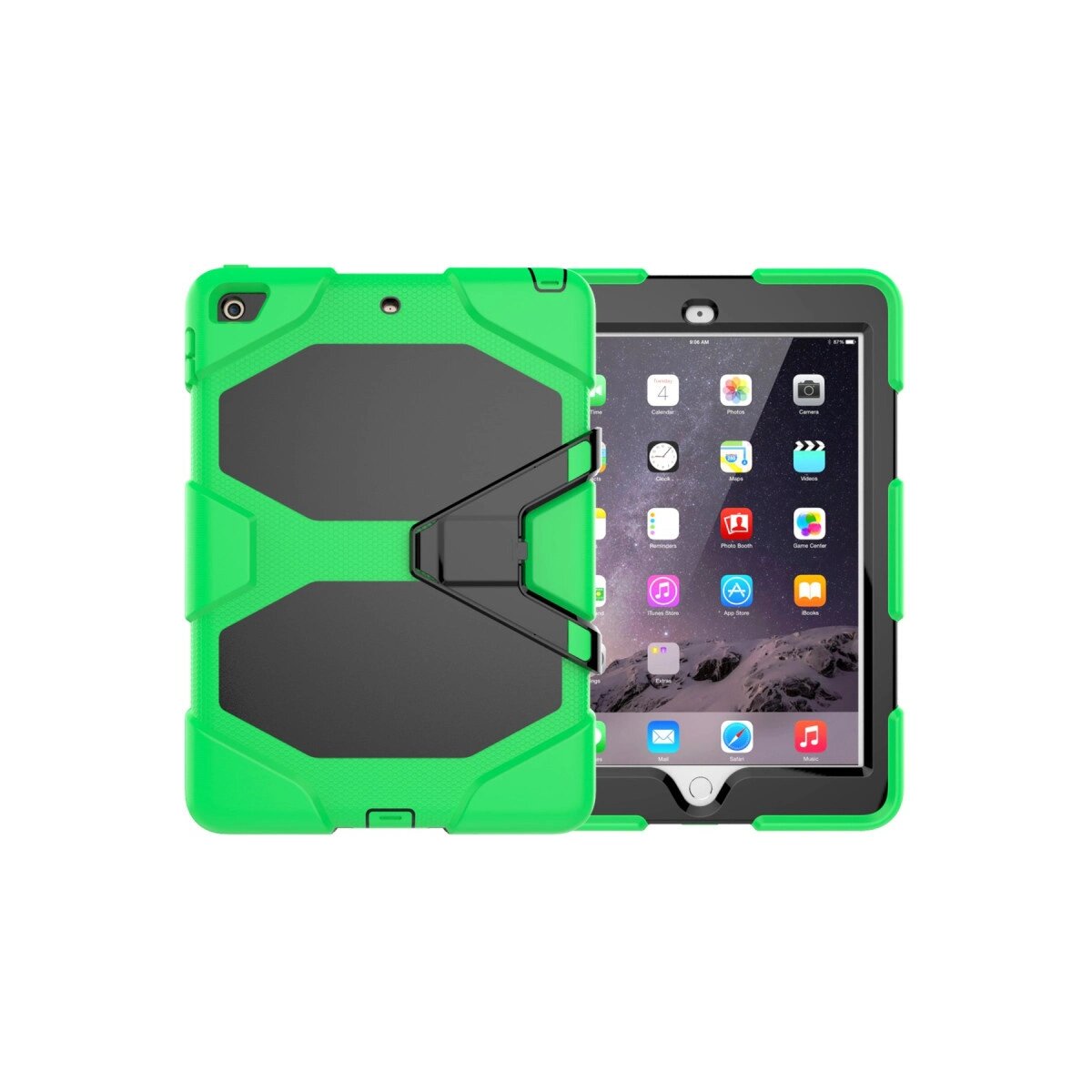 Apple İpad 5 Air 9.7 Kılıf Griffin Tablet Kapak - Yeşil Apple İpad 5 Air 9.7 Kılıf Griffin Tablet Kapak - Yeşil