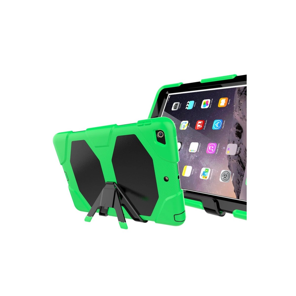 Apple İpad 5 Air 9.7 Kılıf Griffin Tablet Kapak - Yeşil Apple İpad 5 Air 9.7 Kılıf Griffin Tablet Kapak - Yeşil