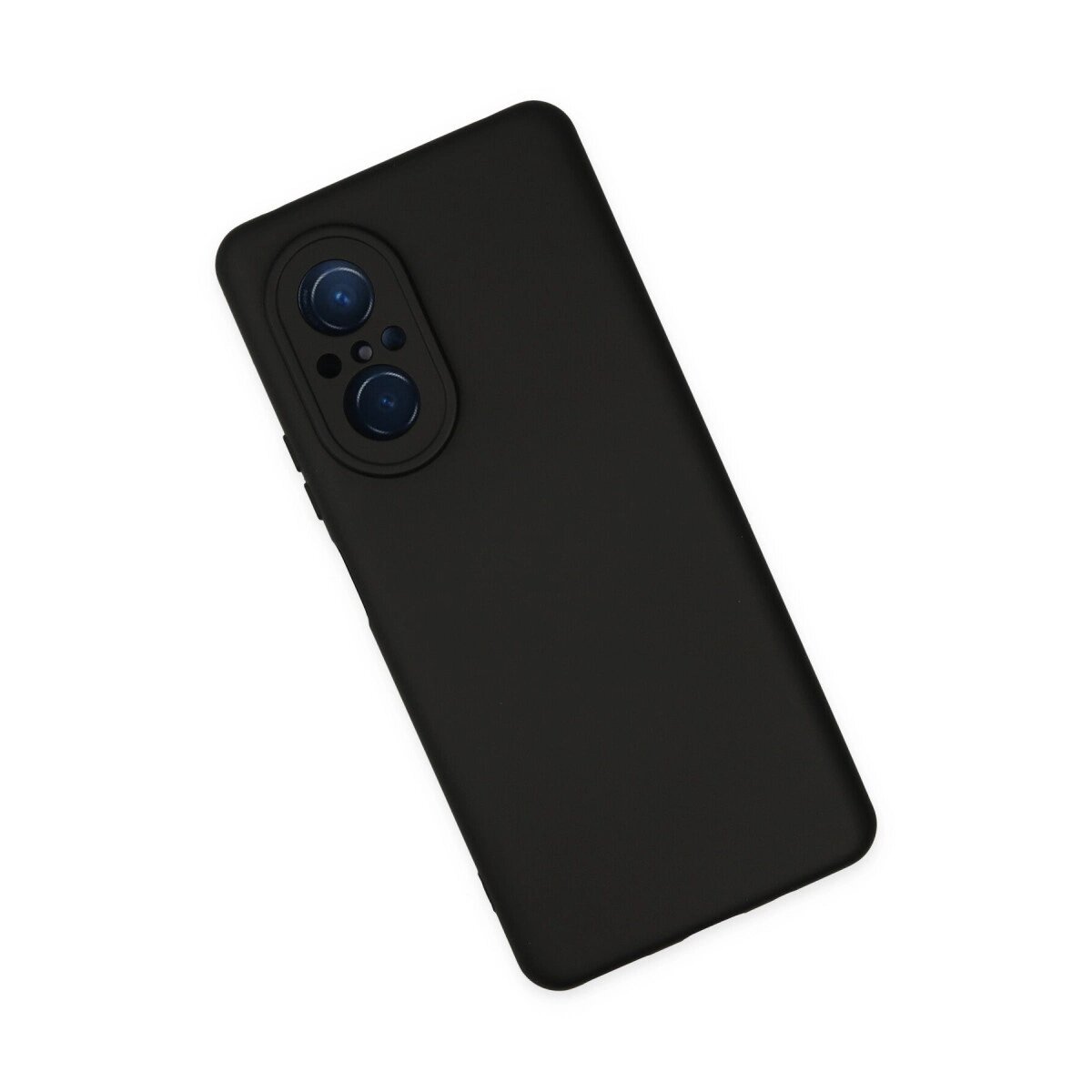 Huawei Nova 9 Se Kılıf Nano İçi Kadife Silikon - Siyah Huawei Nova 9 Se Kılıf Nano İçi Kadife Silikon - Siyah