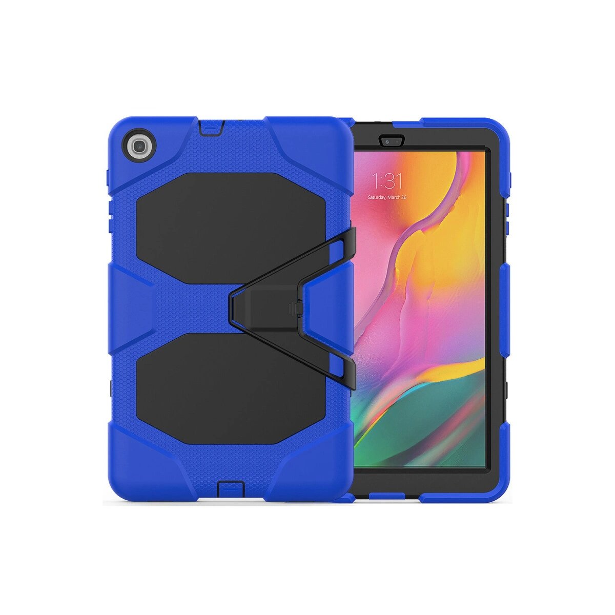 Samsung Galaxy T510 Tab A 10.1 Kılıf Griffin Tablet Kapak - Mavi Samsung Galaxy T510 Tab A 10.1 Kılıf Griffin Tablet Kapak - Mavi