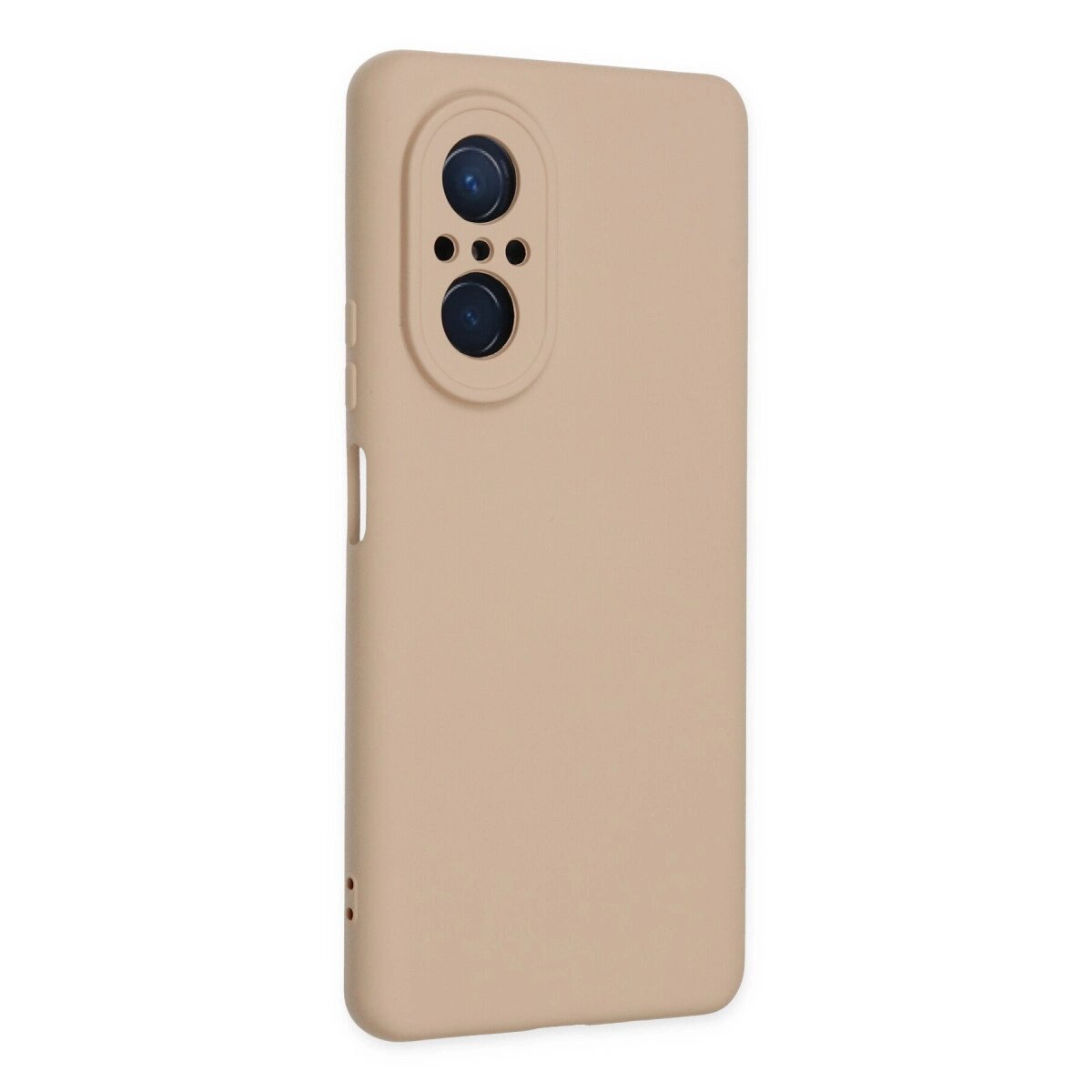 Huawei Nova 9 Se Kılıf Nano İçi Kadife Silikon - Pudra Huawei Nova 9 Se Kılıf Nano İçi Kadife Silikon - Pudra