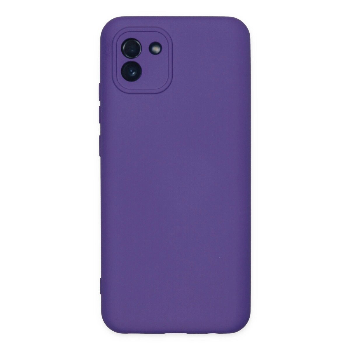 Galaxy A03 Kılıf Nano İçi Kadife  - Mor
