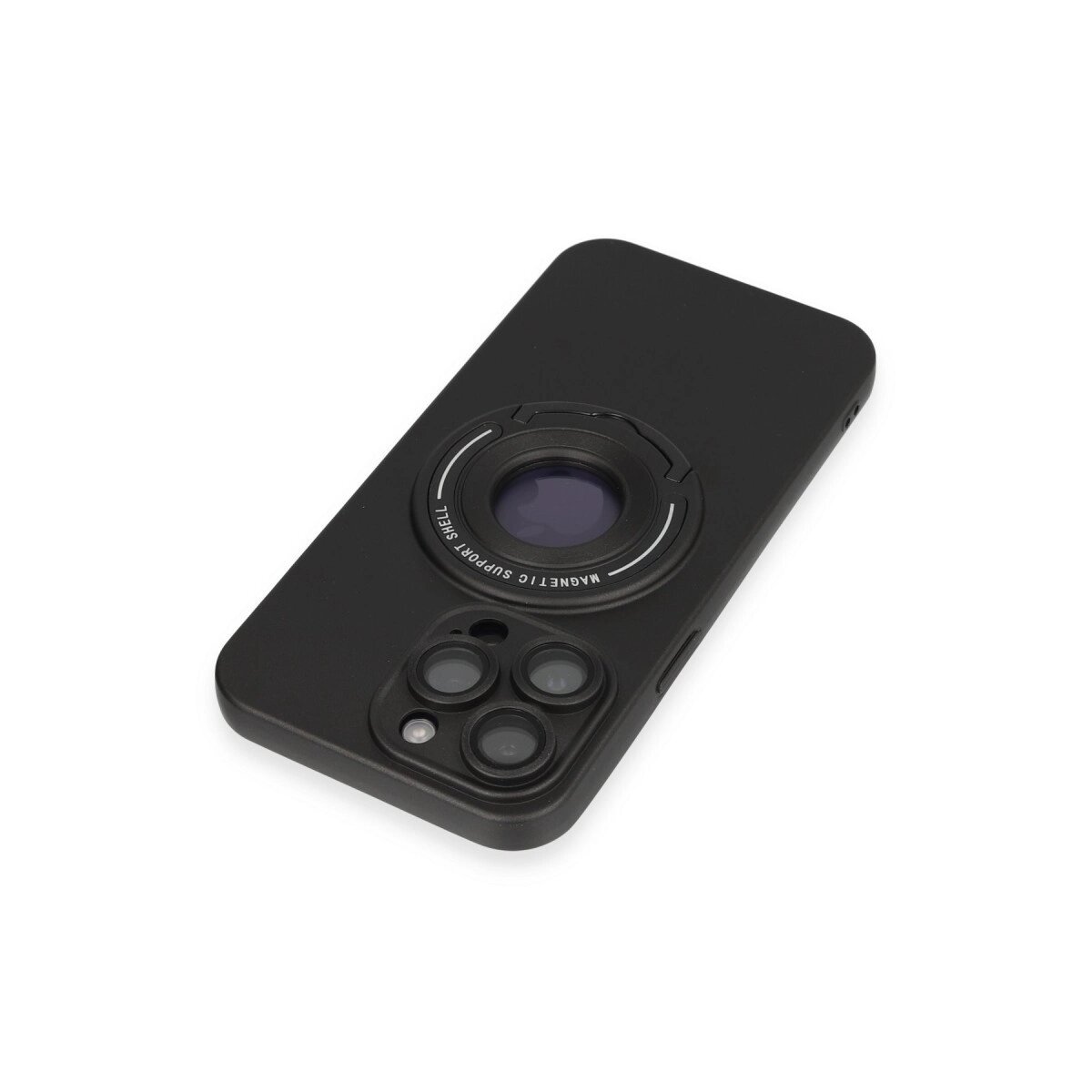 Apple İphone 13 Pro Max Kılıf Lukka Magneticsafe Kapak - Siyah Apple İphone 13 Pro Max Kılıf Lukka Magneticsafe Kapak - Siyah