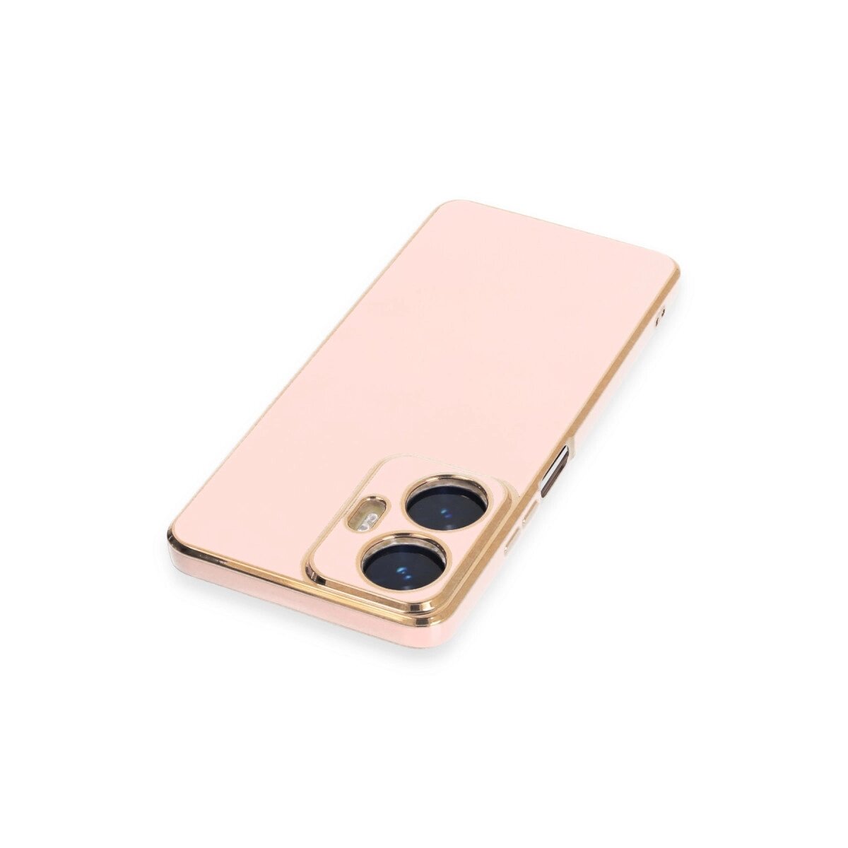 Realme C55 Kılıf Volet Silikon - Pembe Realme C55 Kılıf Volet Silikon - Pembe