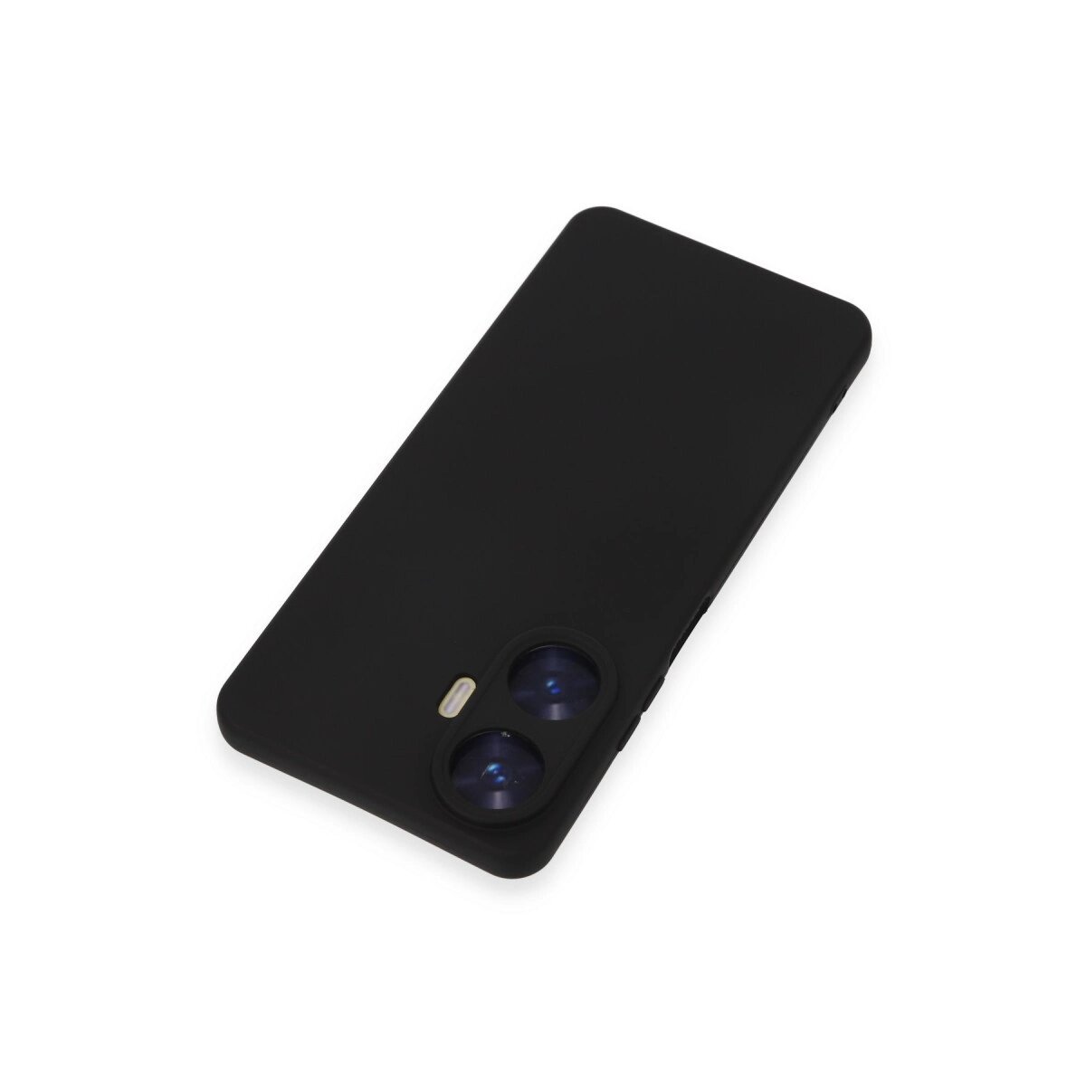 Realme C55 Kılıf Nano İçi Kadife Silikon - Siyah Realme C55 Kılıf Nano İçi Kadife Silikon - Siyah