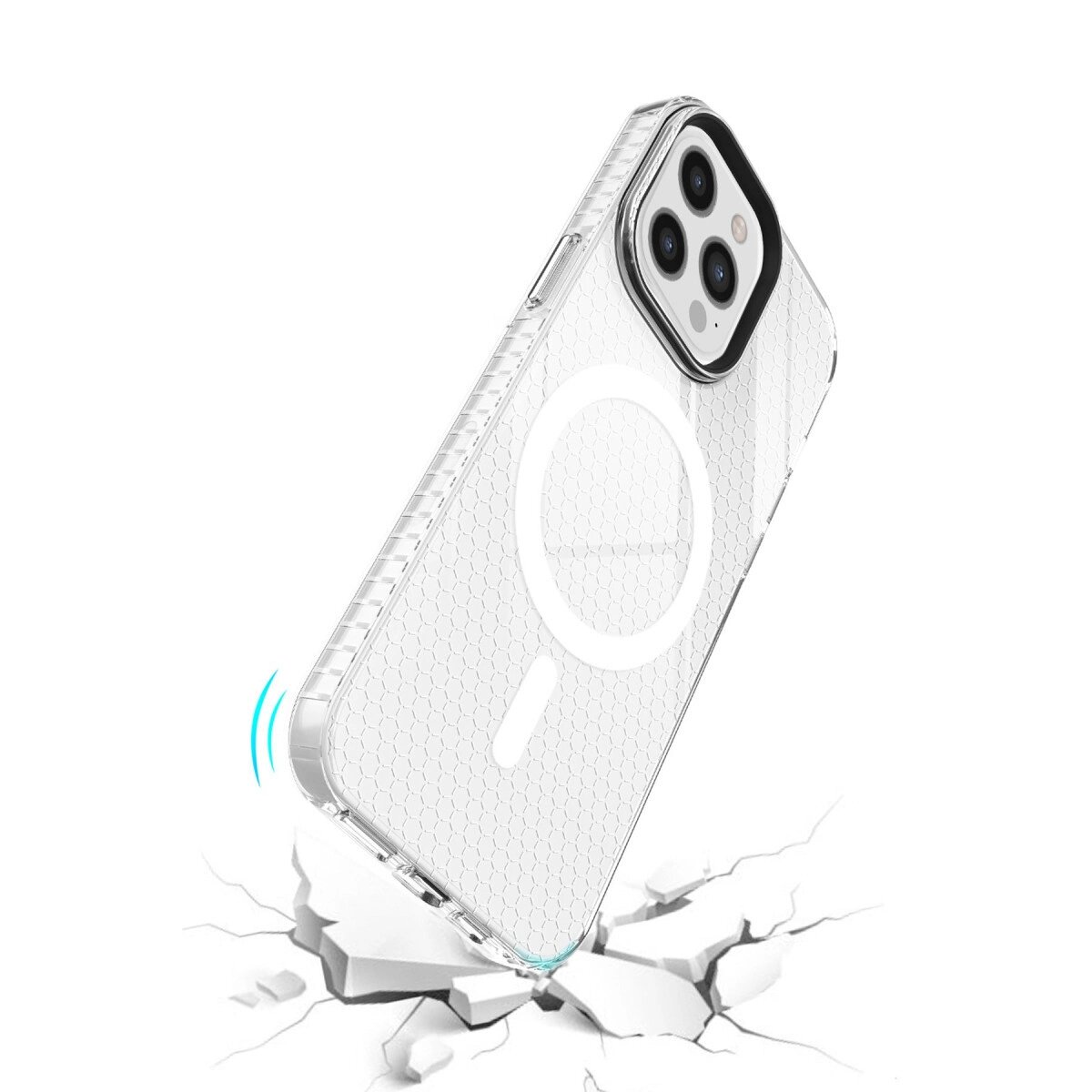 Apple İphone 12 Pro Max Kılıf Beta Magneticsafe Silikon - Şeffaf Apple İphone 12 Pro Max Kılıf Beta Magneticsafe Silikon - Şeffaf