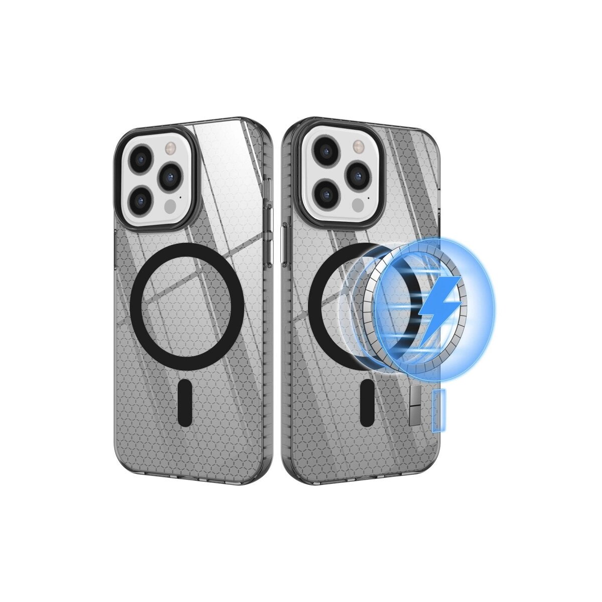 Apple İphone 12 Pro Max Kılıf Beta Magneticsafe Silikon - Siyah Apple İphone 12 Pro Max Kılıf Beta Magneticsafe Silikon - Siyah