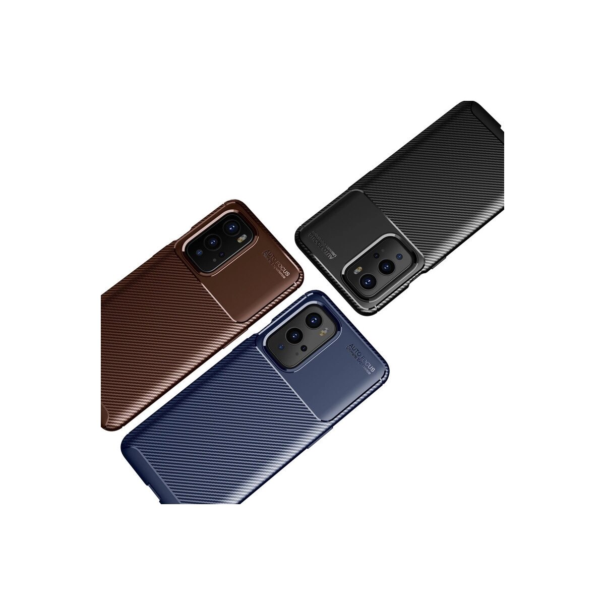 One Plus 9 Pro Kılıf Auto Focus Karbon Kapak - Siyah One Plus 9 Pro Kılıf Auto Focus Karbon Kapak - Siyah