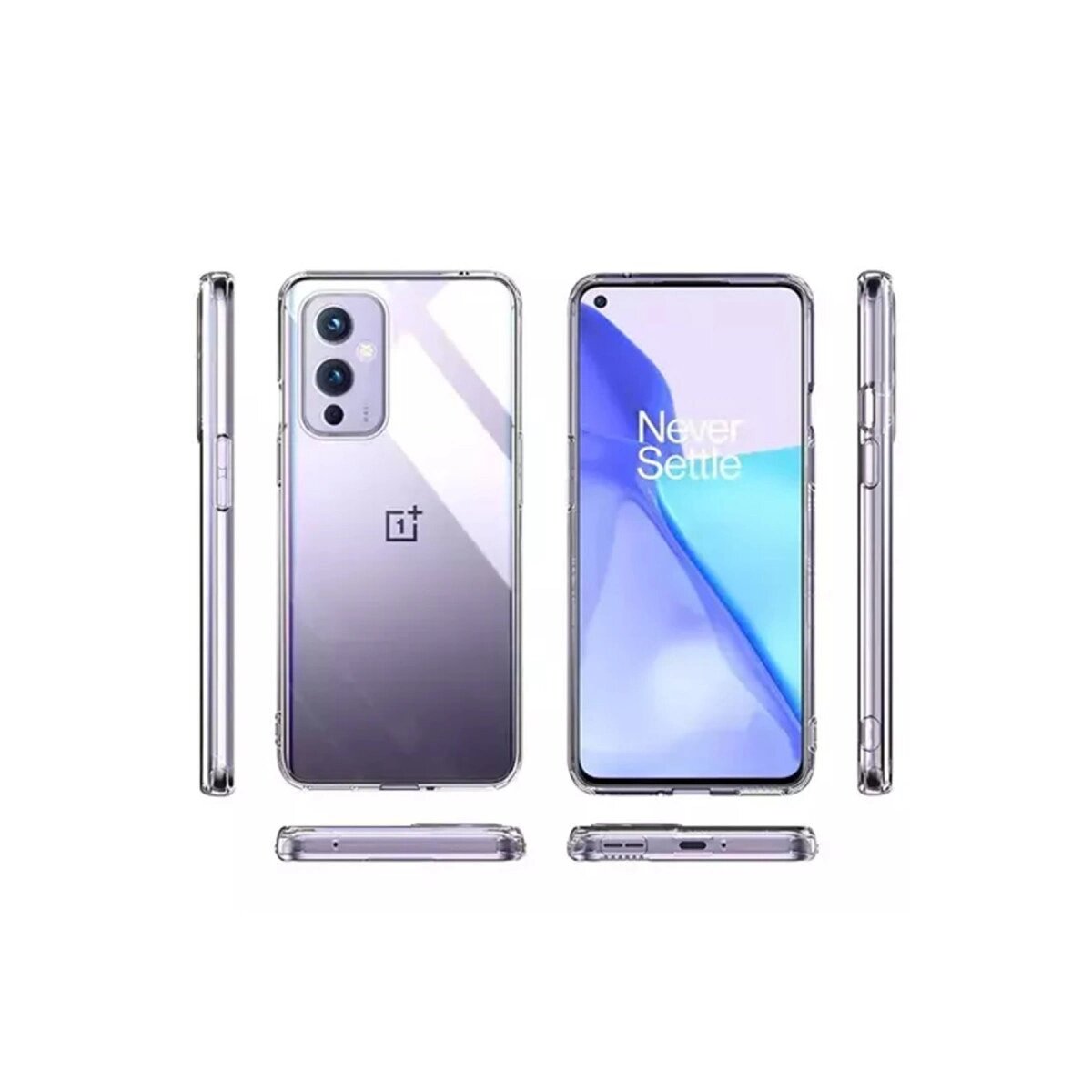 One Plus 9 Kılıf Lüx Şeffaf Silikon One Plus 9 Kılıf Lüx Şeffaf Silikon