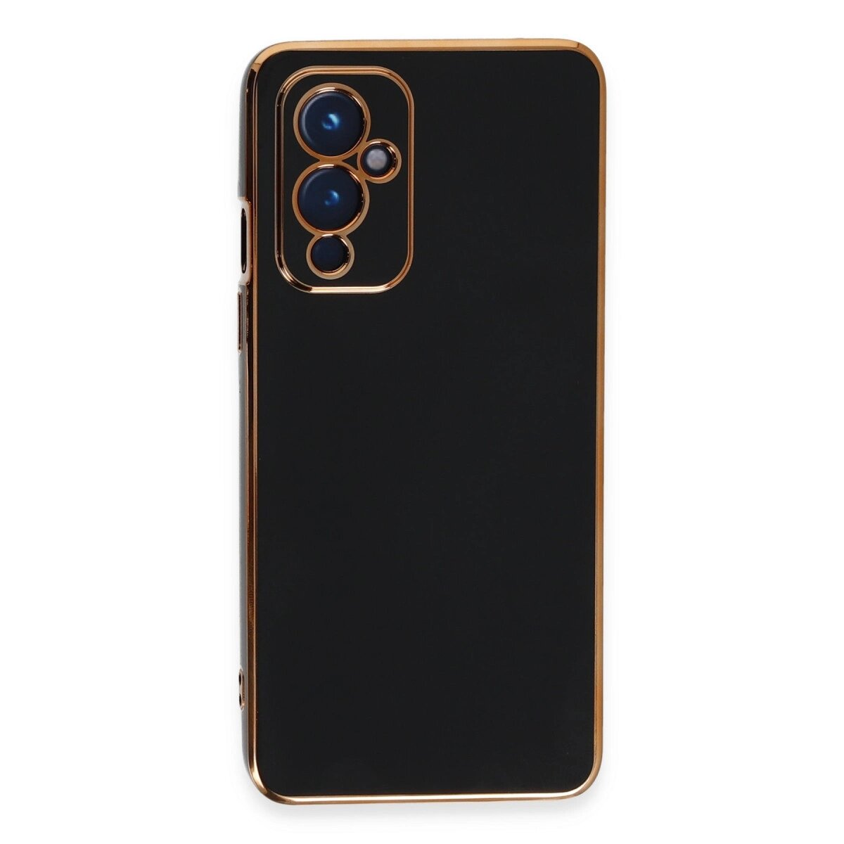 One Plus 9 Kılıf Volet Silikon - Siyah One Plus 9 Kılıf Volet Silikon - Siyah