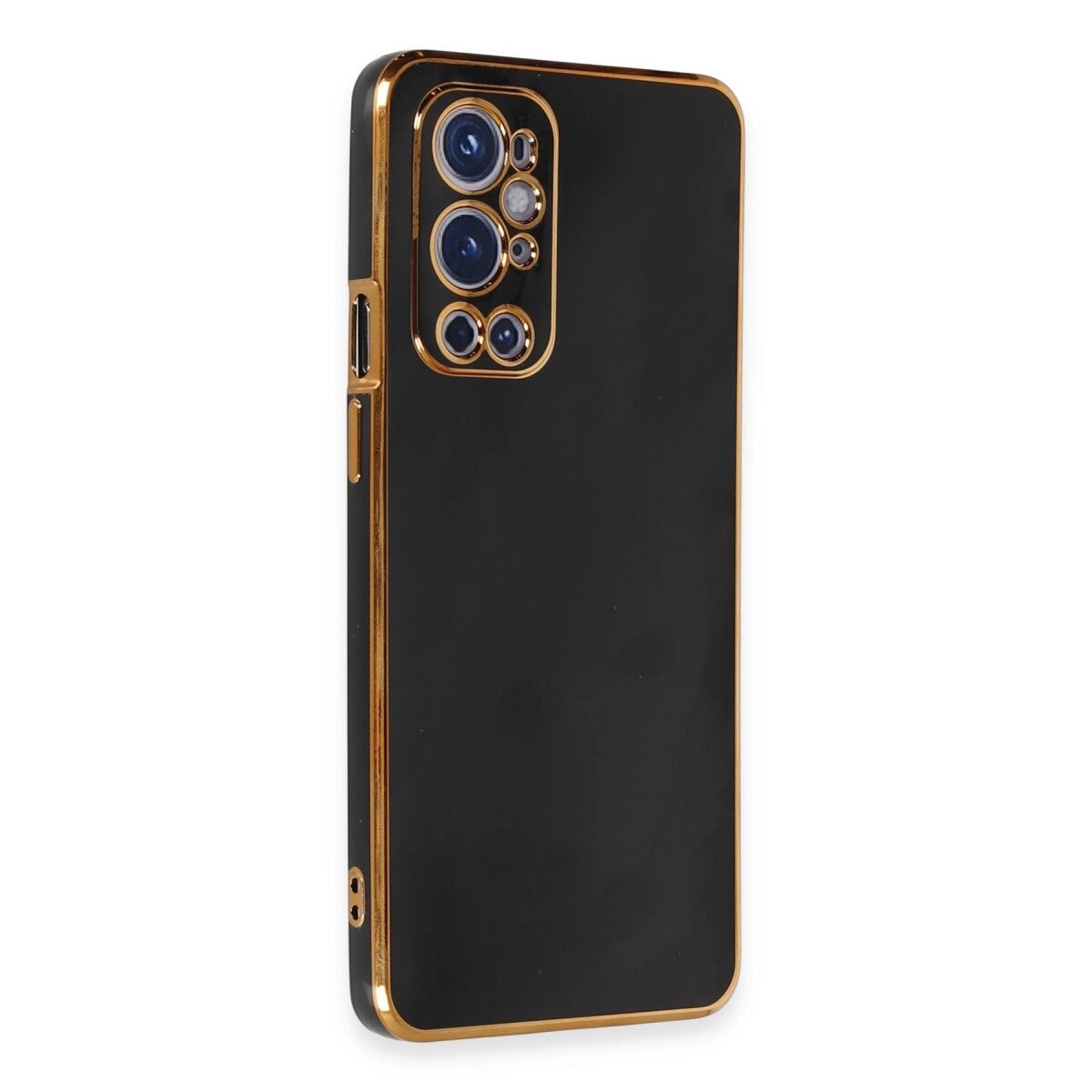 One Plus 9 Pro Kılıf Volet Silikon - Siyah One Plus 9 Pro Kılıf Volet Silikon - Siyah