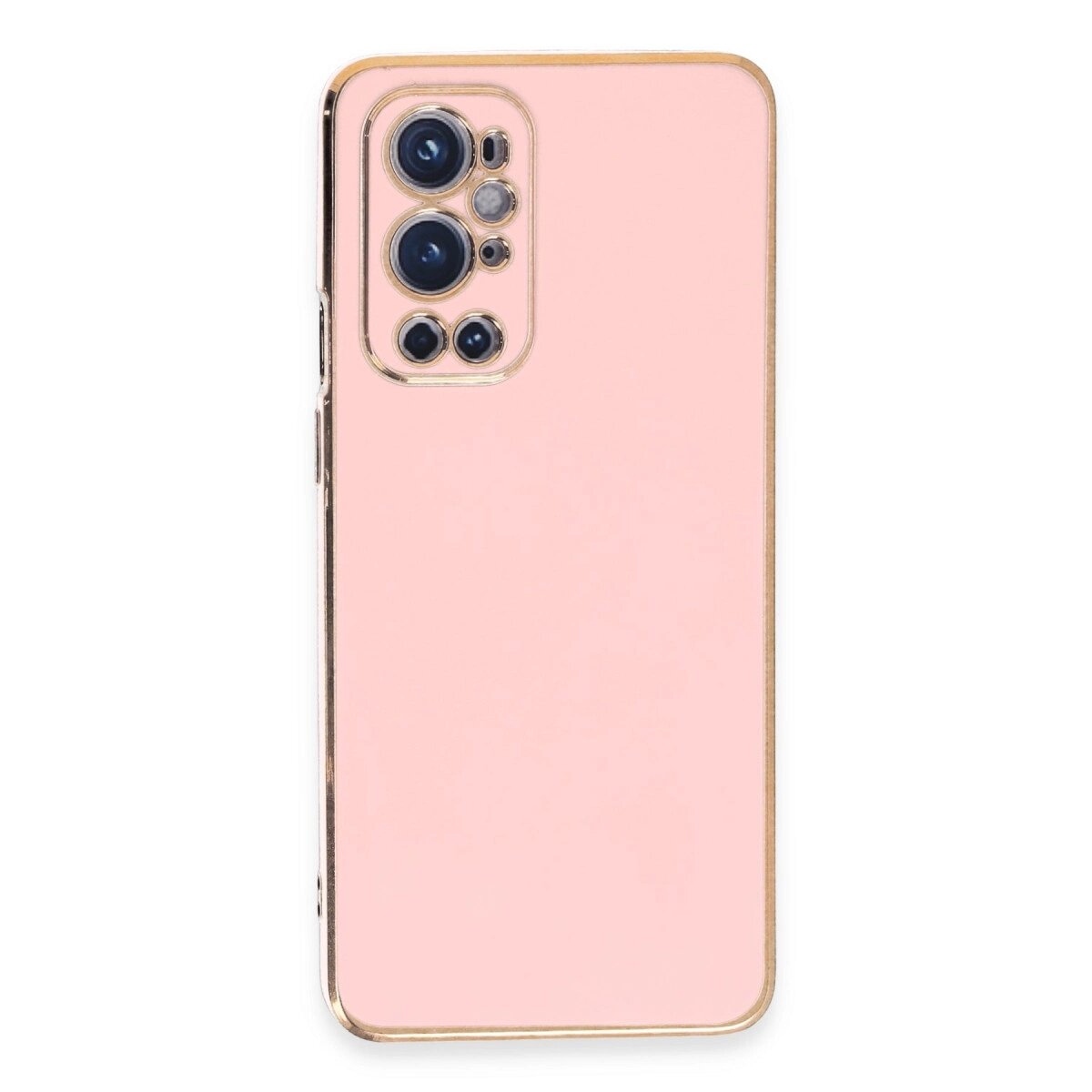 One Plus 9 Pro Kılıf Volet Silikon - Pembe One Plus 9 Pro Kılıf Volet Silikon - Pembe